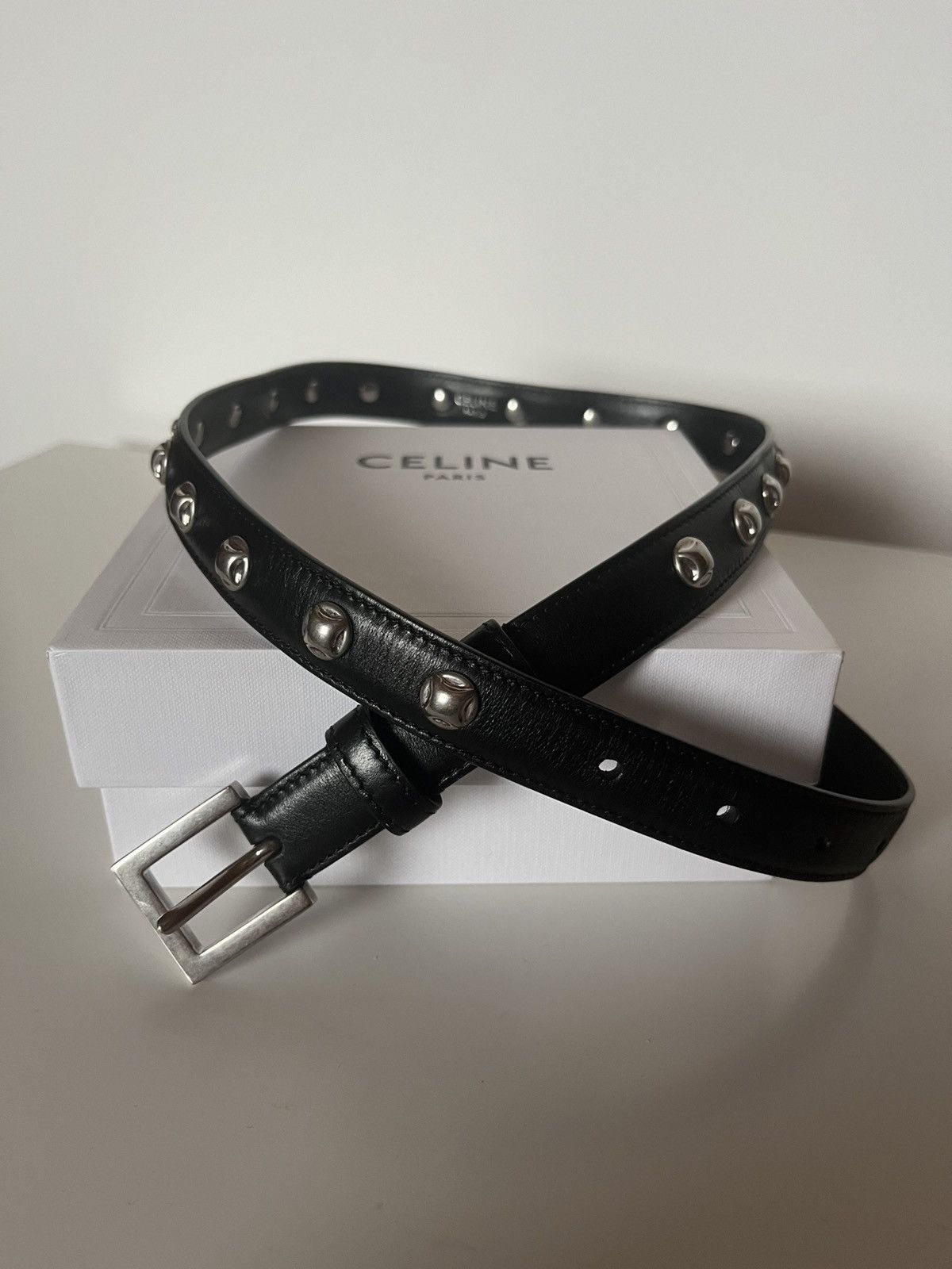 Celine Celine Hedi Slimane Belt Size 28 - 2 Thumbnail