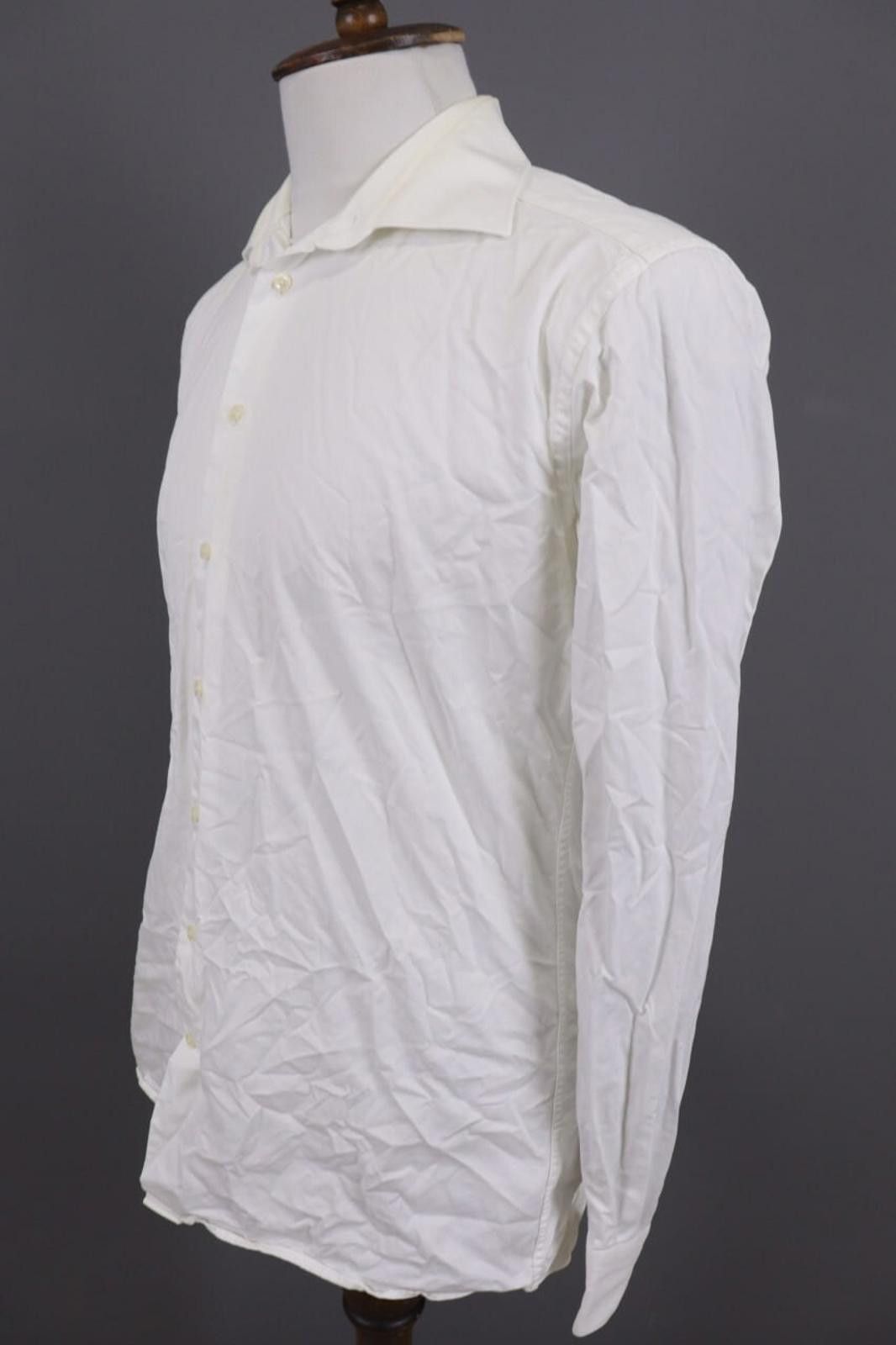 Suitsupply Suit Supply Egyptian Cotton White Shirt Size 41 / L Size US M / EU 48-50 / 2 - 8 Thumbnail
