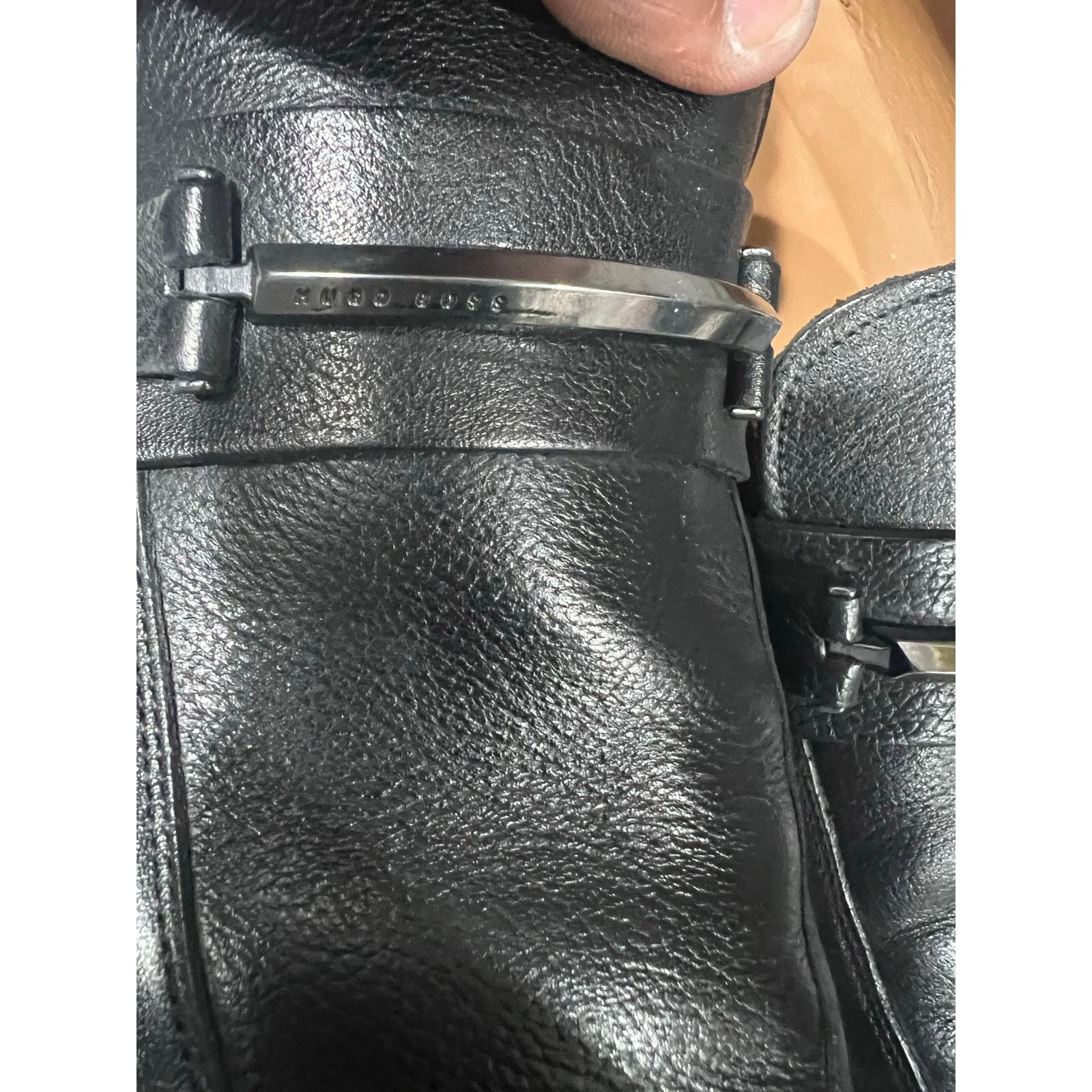 Hugo Boss Hugo Boss Brown Leather Horse Bit Loafers Men’s Size 11 Size US 11 / EU 44 - 5 Thumbnail