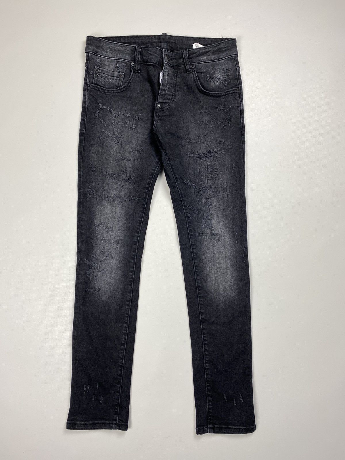 Dsquared ladies skinny Dan Jean distressed denim jeans