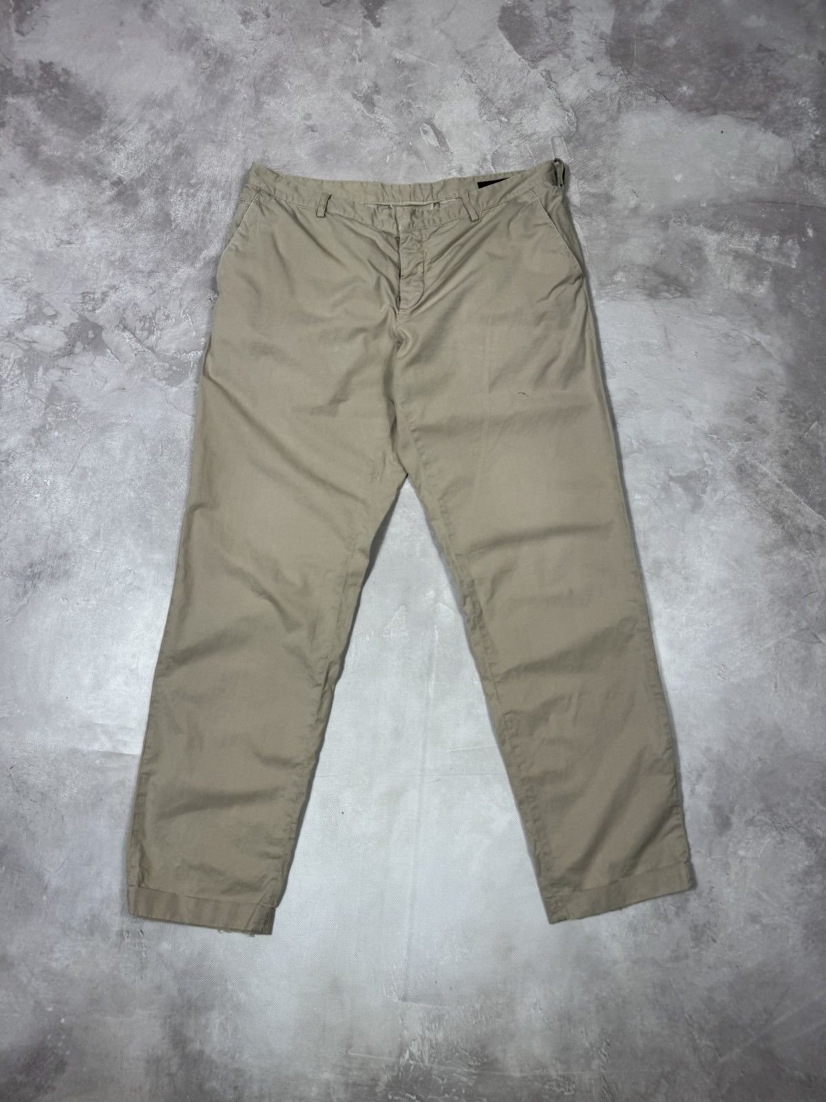 Prada Vintage Prada Distressed Chino Pants Size US 36 / EU 52 - 2 Thumbnail