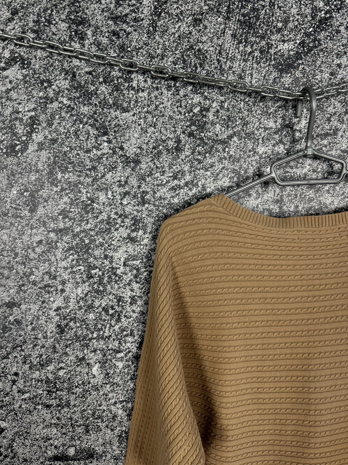 Ralph Lauren Black Label Lauren Ralph Lauren Sweater Camel Knit Pullover Black Label Size S / US 4 / IT 40 - 12 Thumbnail