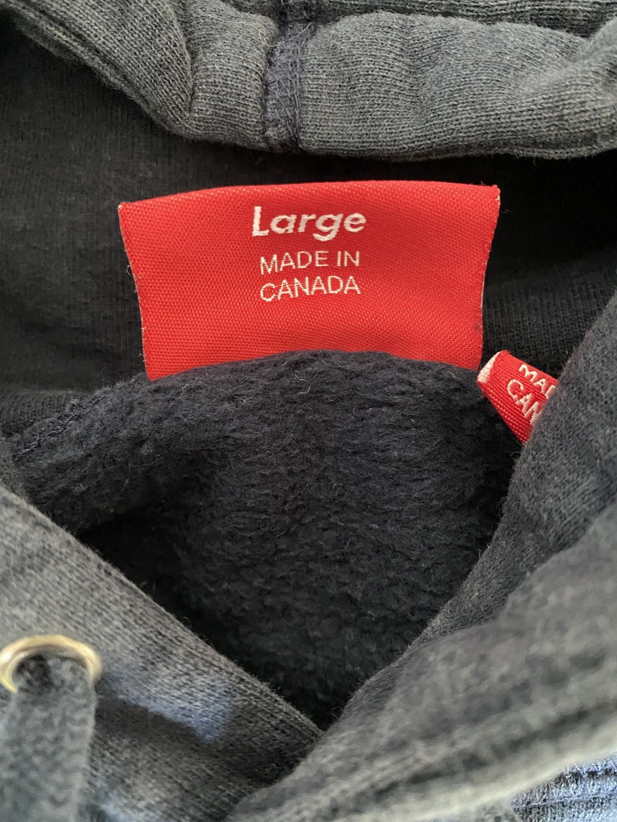 Supreme Supreme Apocalypse Hoodie Navy size L Size US L / EU 52-54 / 3 - 4 Thumbnail