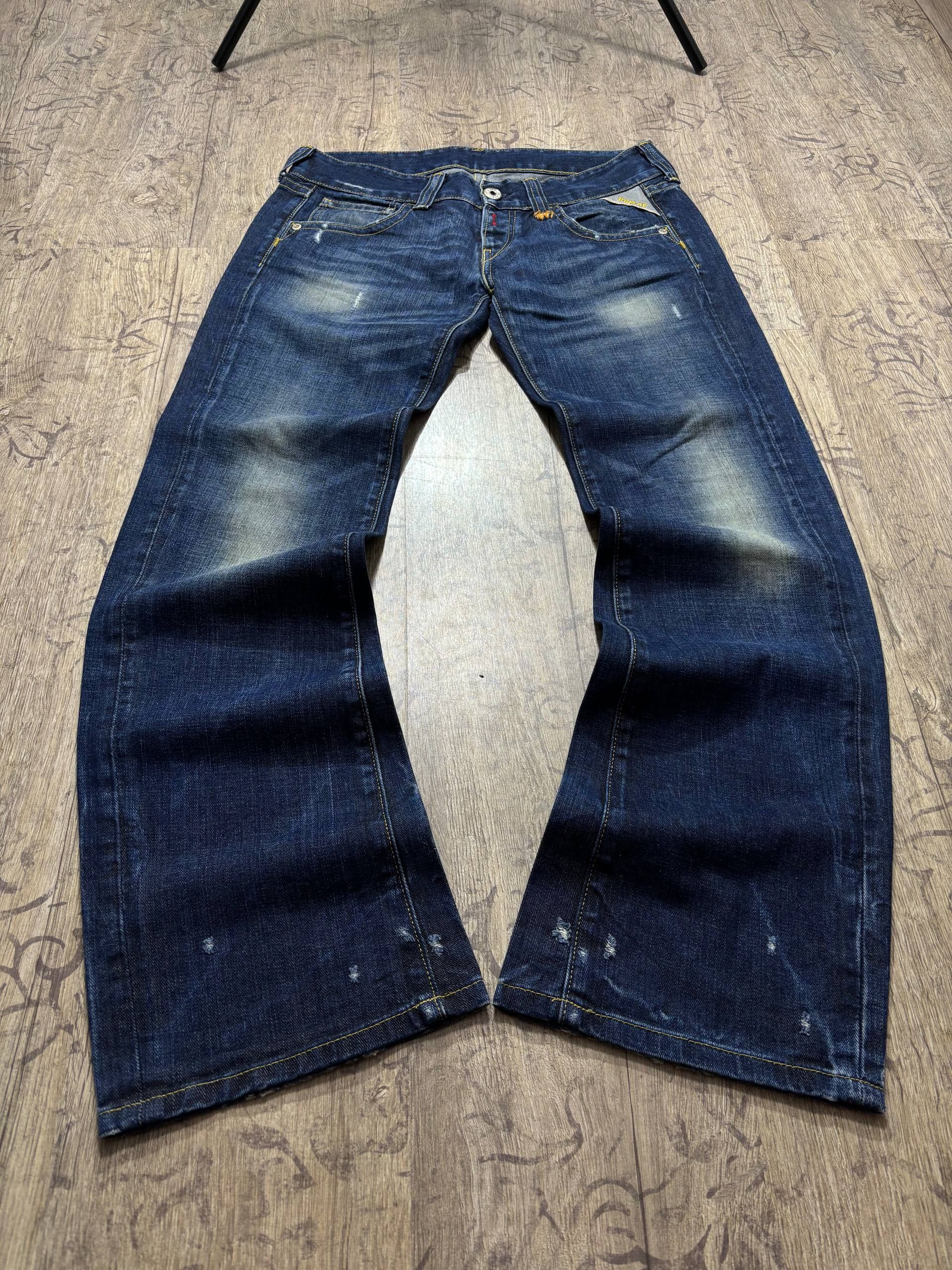 Hysteric Glamour VtG Balenciaga FLARED RICK OWENS type! RARE Jeans Size US 34 / EU 50 - 2 Thumbnail