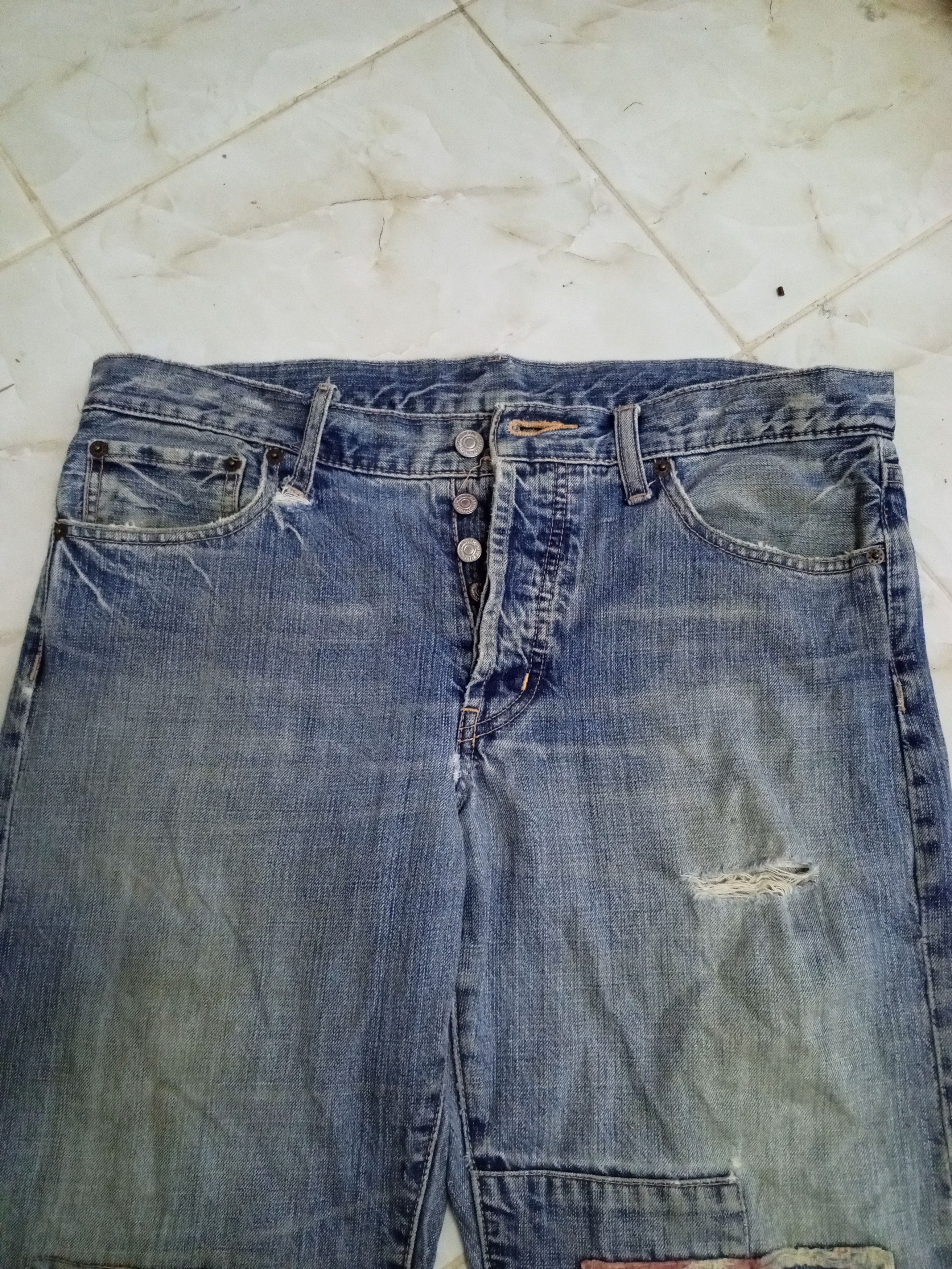 Japanese Brand × Takeo Kikuchi Takeo kikuchi JAPANBRANDS jeans rare design Size US 36 / EU 52 - 2 Thumbnail