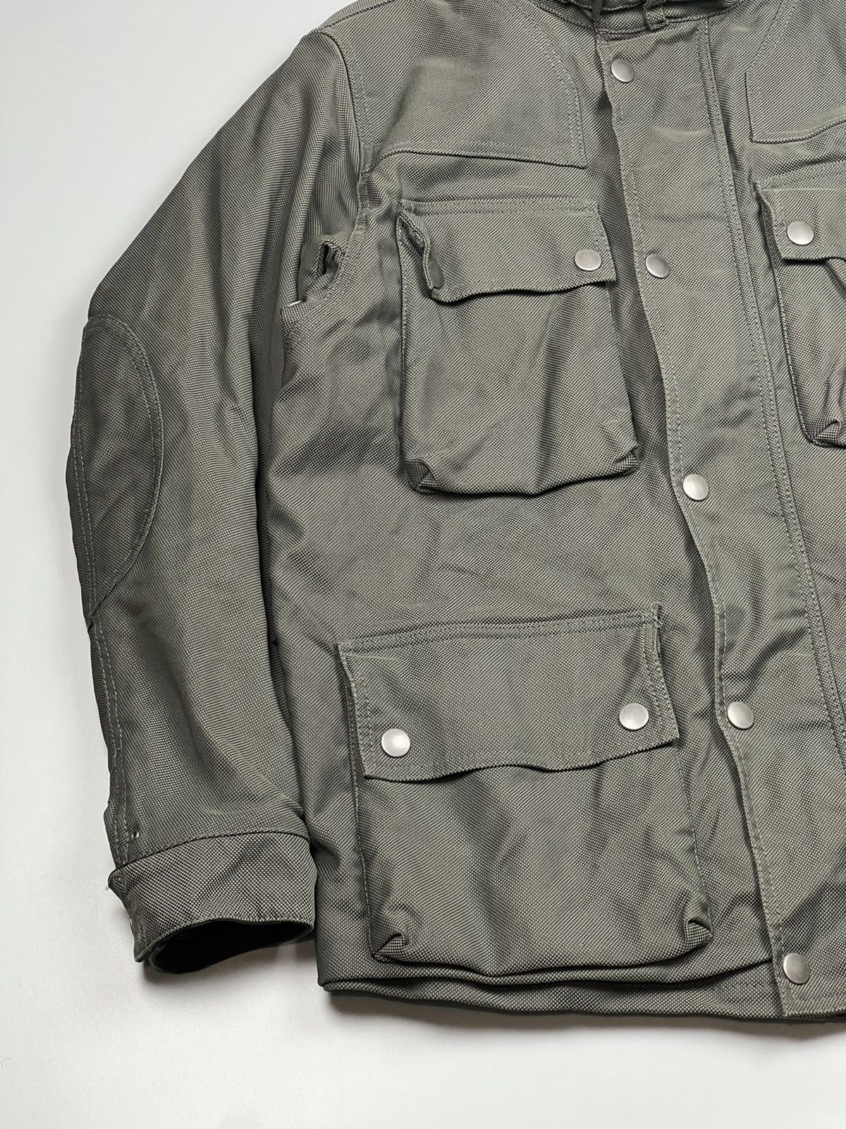 Belstaff Khaki nylon parka belstaff motorcycle jacket Size US M / EU 48-50 / 2 - 3 Thumbnail