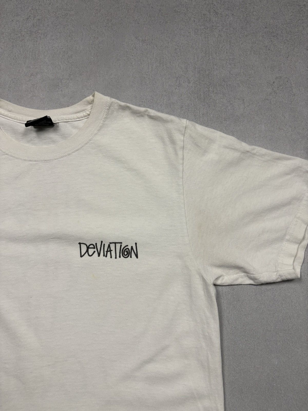 Stussy Stussy X Deviations Anniversary White Tee Minimal Streetwear Size US S / EU 44-46 / 1 - 10 Thumbnail