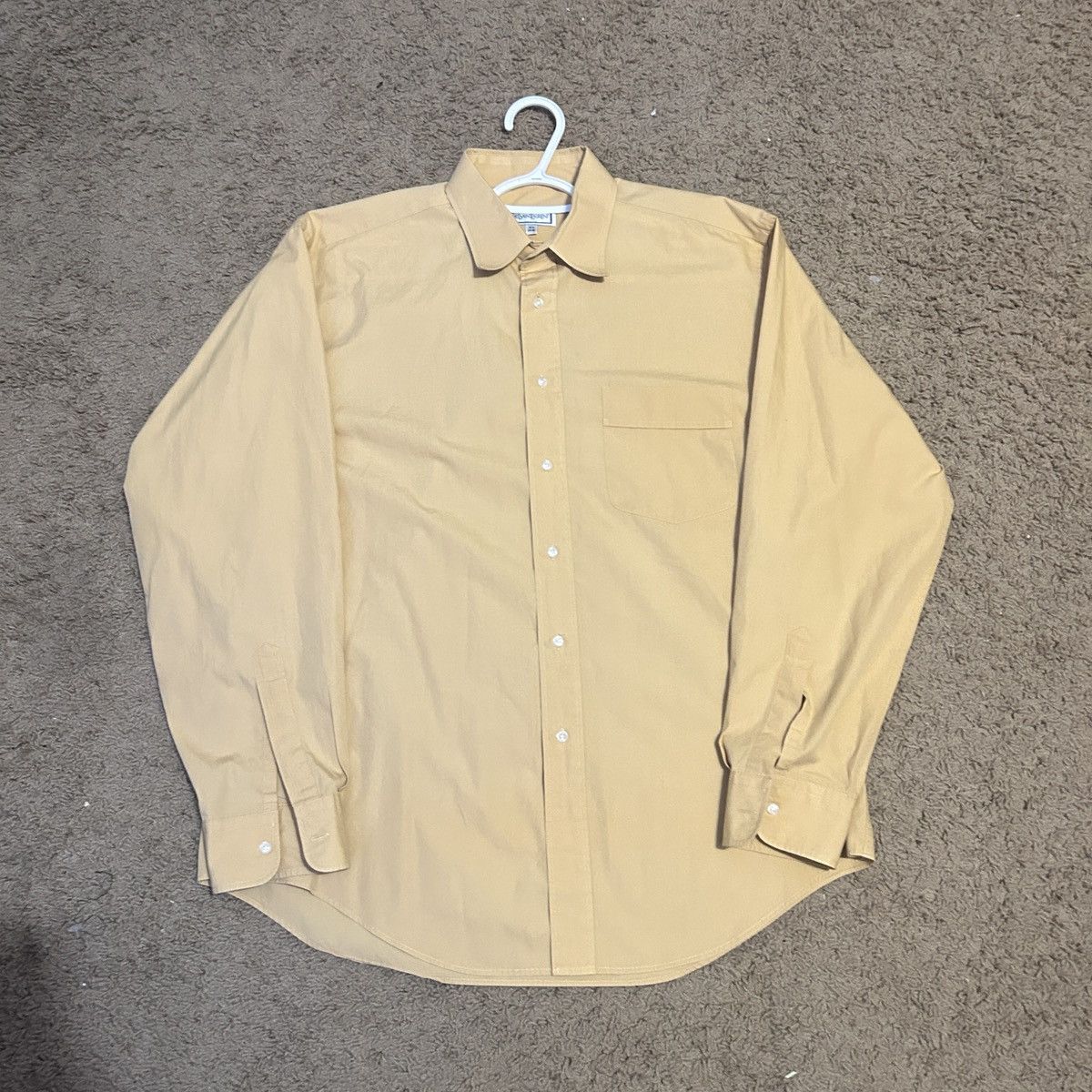 Yves Saint Laurent Yves Saint Laurent Button Up Shirt Size US L / EU 52-54 / 3 - 1 Thumbnail