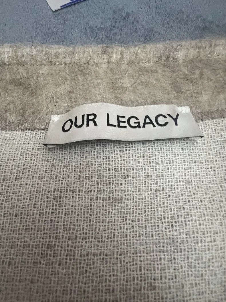 Our Legacy Our Legacy Mohair V Neck Cardigan Size US L / EU 52-54 / 3 - 2 Thumbnail