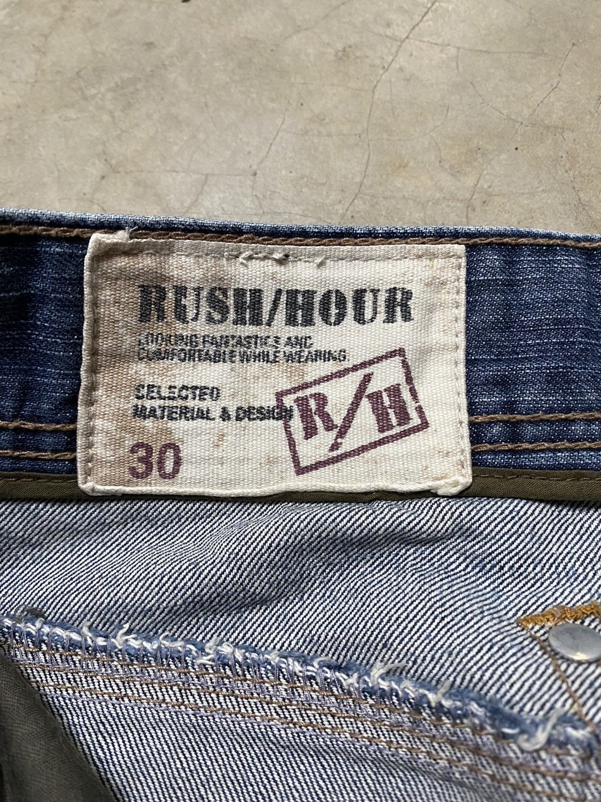JNCO × Japanese Brand Baggy Jeans Japanese Carpenter Rush Hour Distressed Size US 32 / EU 48 - 14 Thumbnail