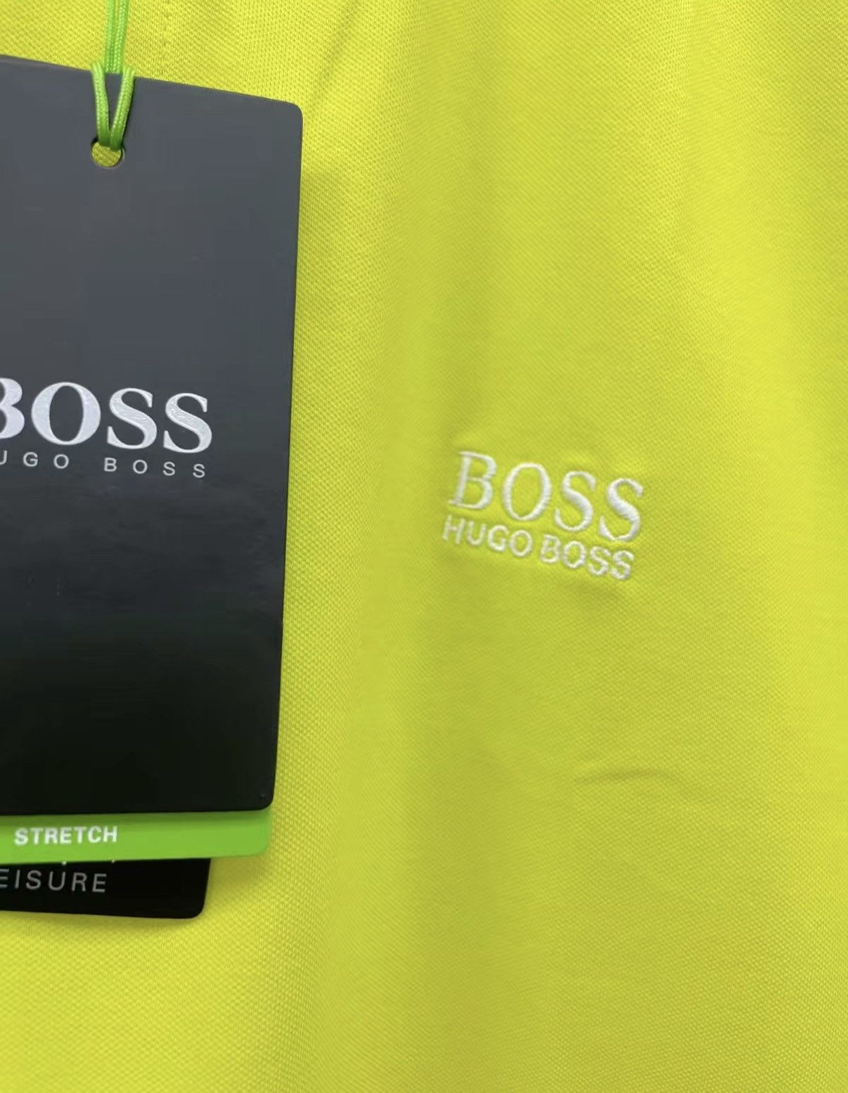 Hugo Boss HUGO BOSS High Stretch Short Sleeve Polo Shirt J30 Size US L / EU 52-54 / 3 - 4 Thumbnail