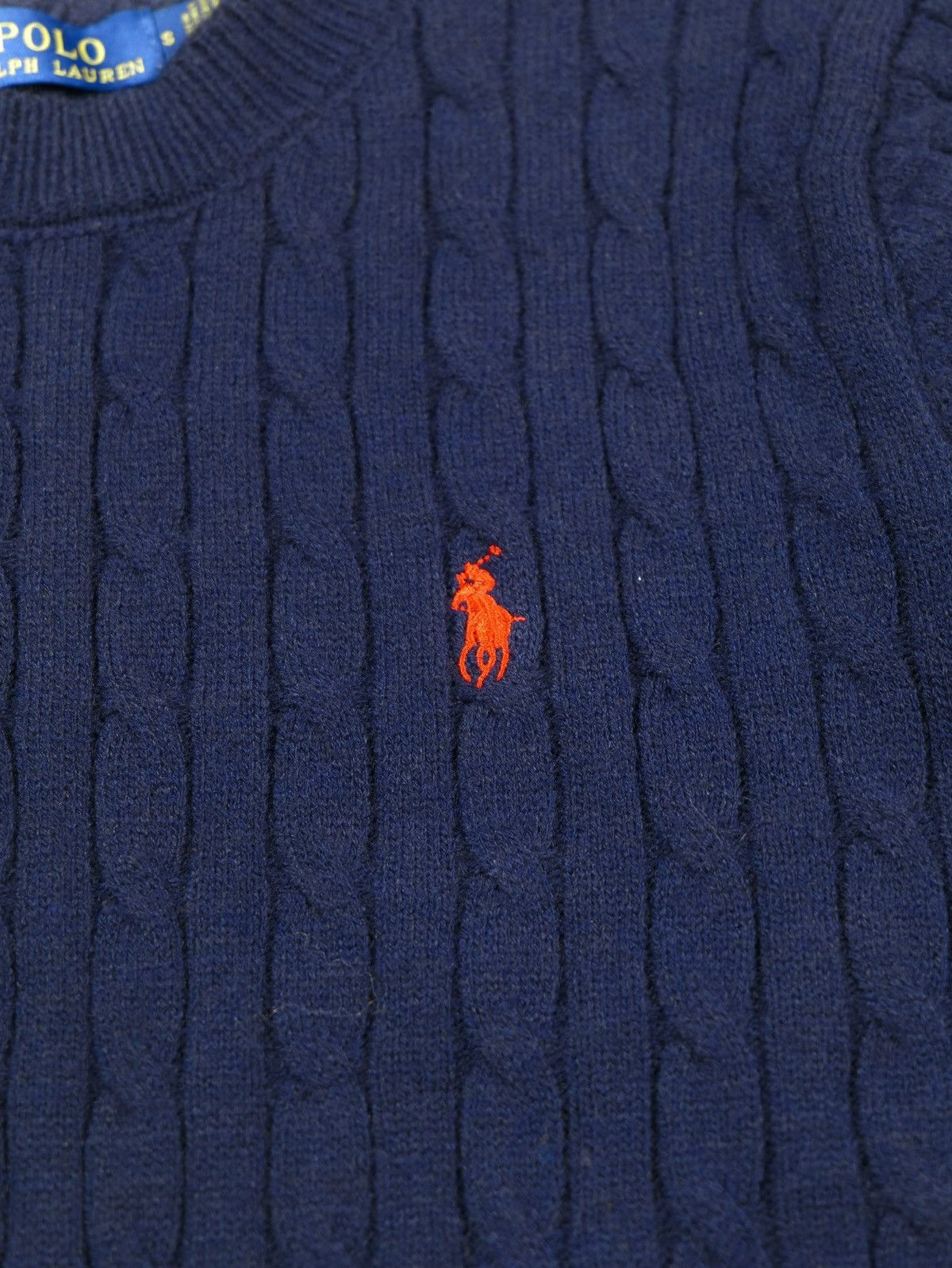 Polo Ralph Lauren Ralph Lauren Cable Knit Sweater navy blue Size US M / EU 48-50 / 2 - 6 Thumbnail
