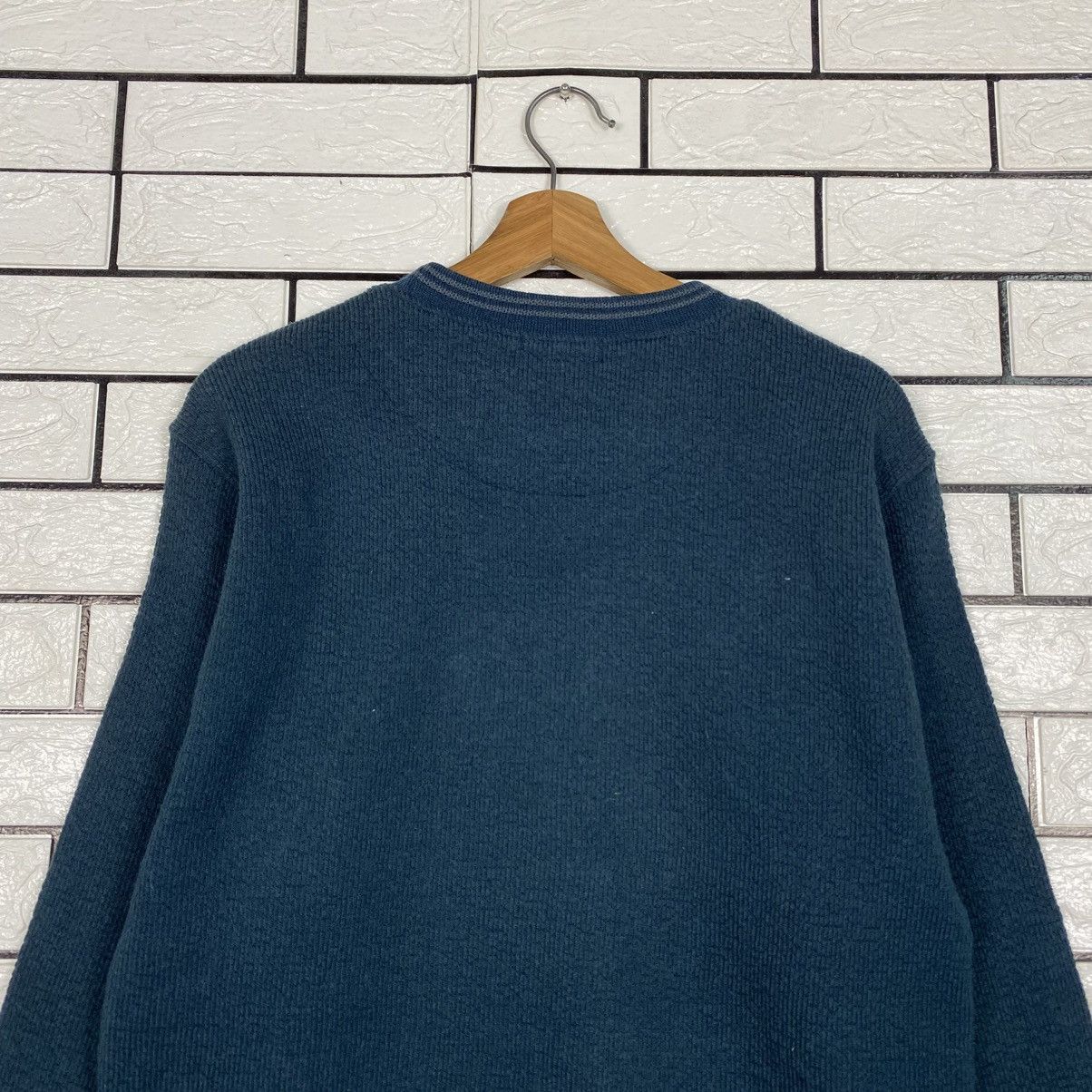 Japanese Brand Vintage Sweatshirt Indigo Sunbird Issey Miyake Size US M / EU 48-50 / 2 - 10 Thumbnail