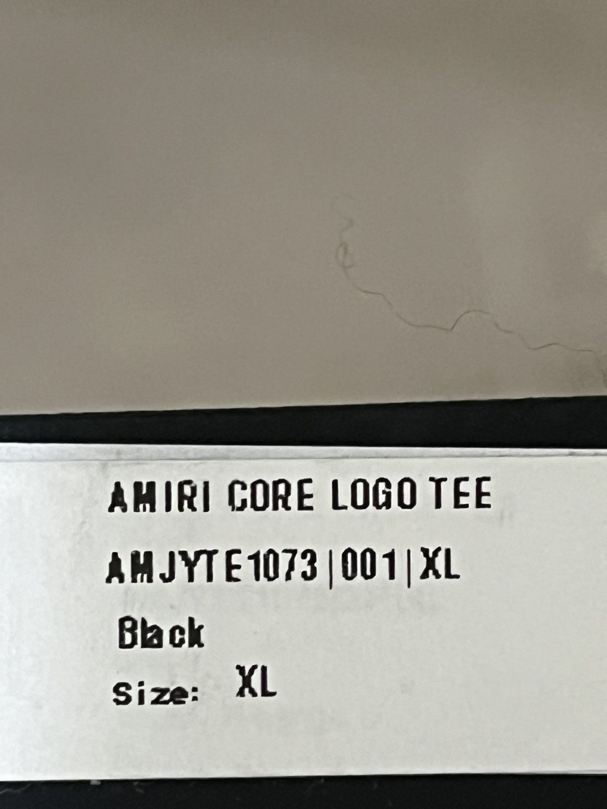 Amiri Amiri Core Logo Tee Sz XL Size US XL / EU 56 / 4 - 4 Thumbnail