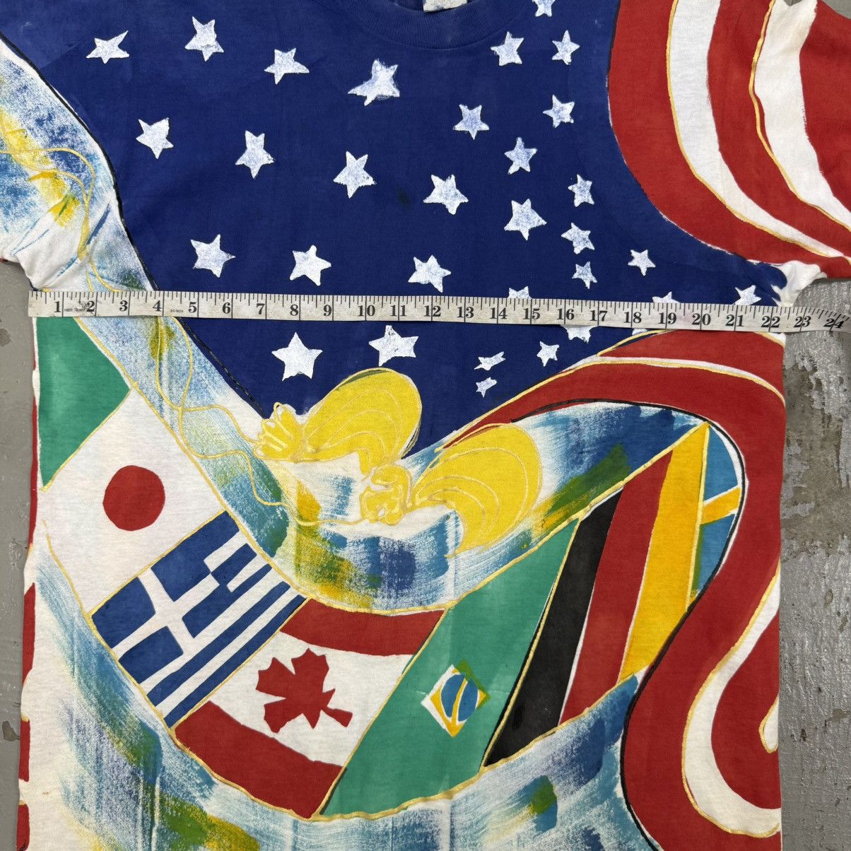 Arts & Science Vintage All Over Print Country Flag Tee Size US L / EU 52-54 / 3 - 7 Thumbnail