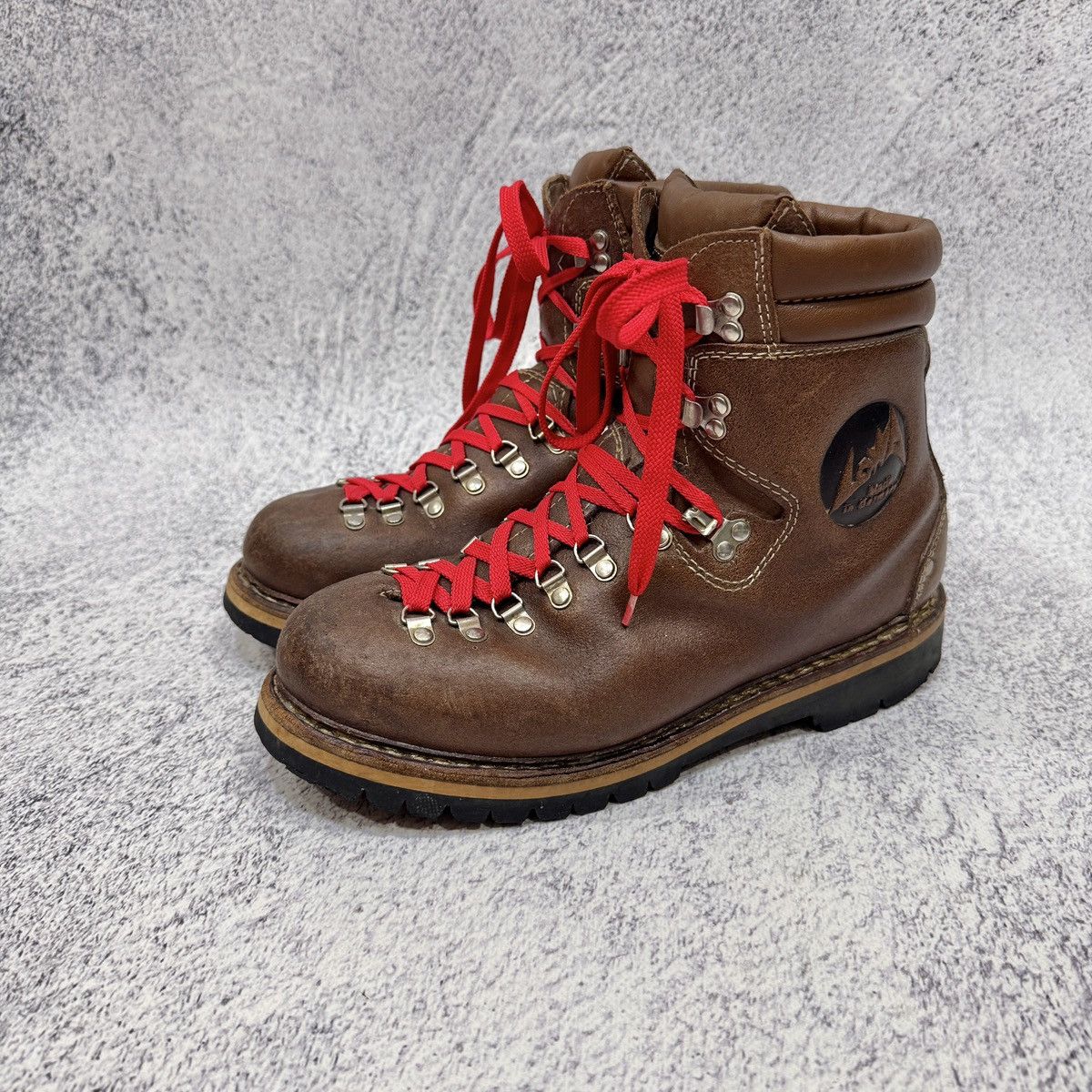 LOWA Vintage Heritage Lowa Germany Outdoor Hiking Boots UK8.5 Size US 9.5 / EU 42-43 - 1 Thumbnail