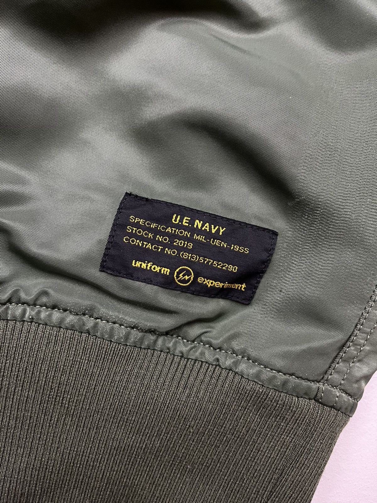 uniform experiment Uniform Experiment 19SS Graffiti Reversible MA-1 Jacket Size US XS / EU 42 / 0 - 12 Thumbnail