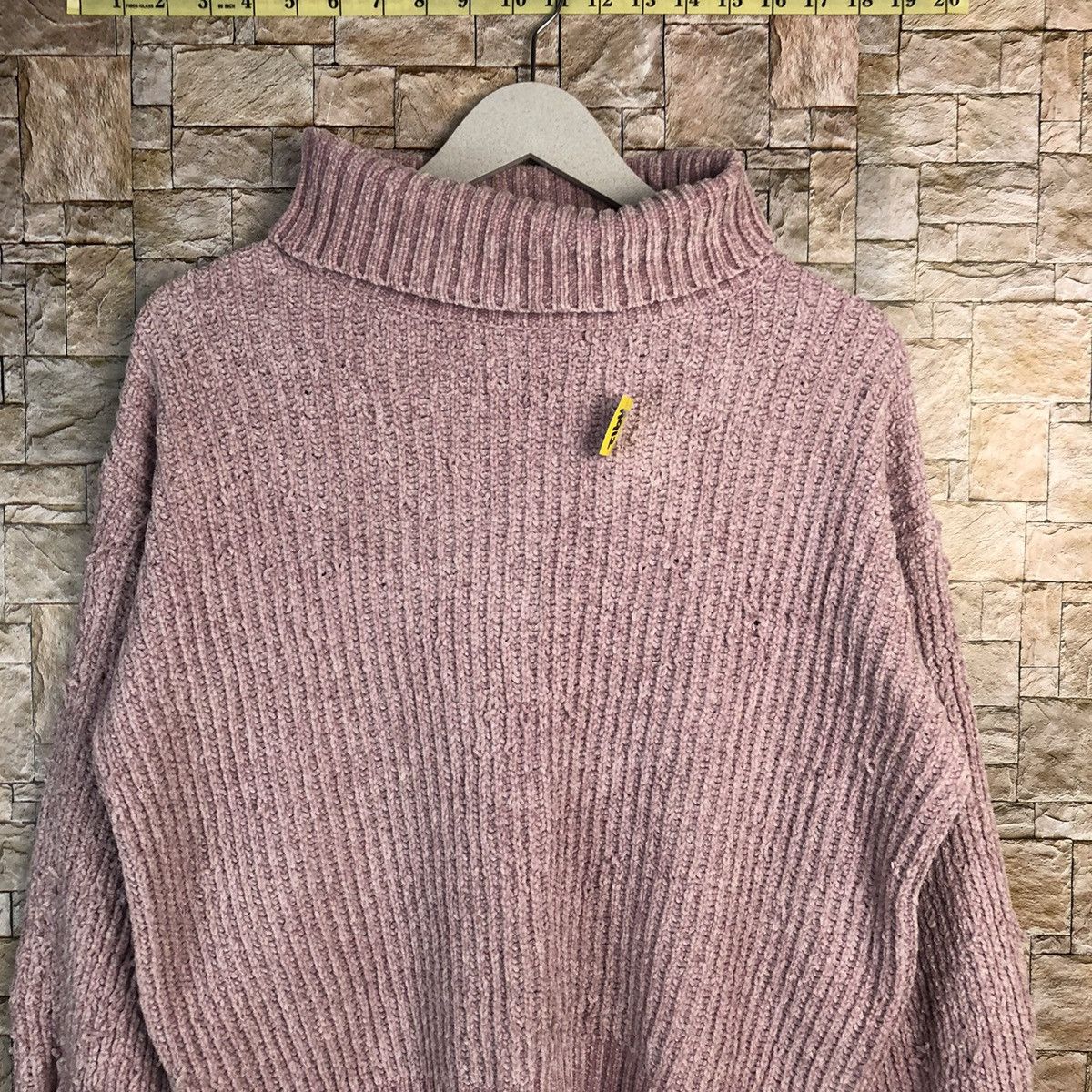 Homespun Knitwear × Japanese Brand × Vintage Ikka Pink vintage Knitwear sweatshirt #A912 Size M / US 6-8 / IT 42-44 - 5 Thumbnail