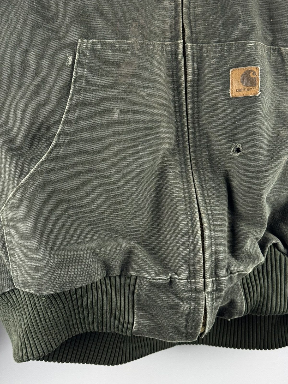 Carhartt Vintage 90s Carhartt Acrive J130 Moss Jacket Green Size US M / EU 48-50 / 2 - 4 Thumbnail