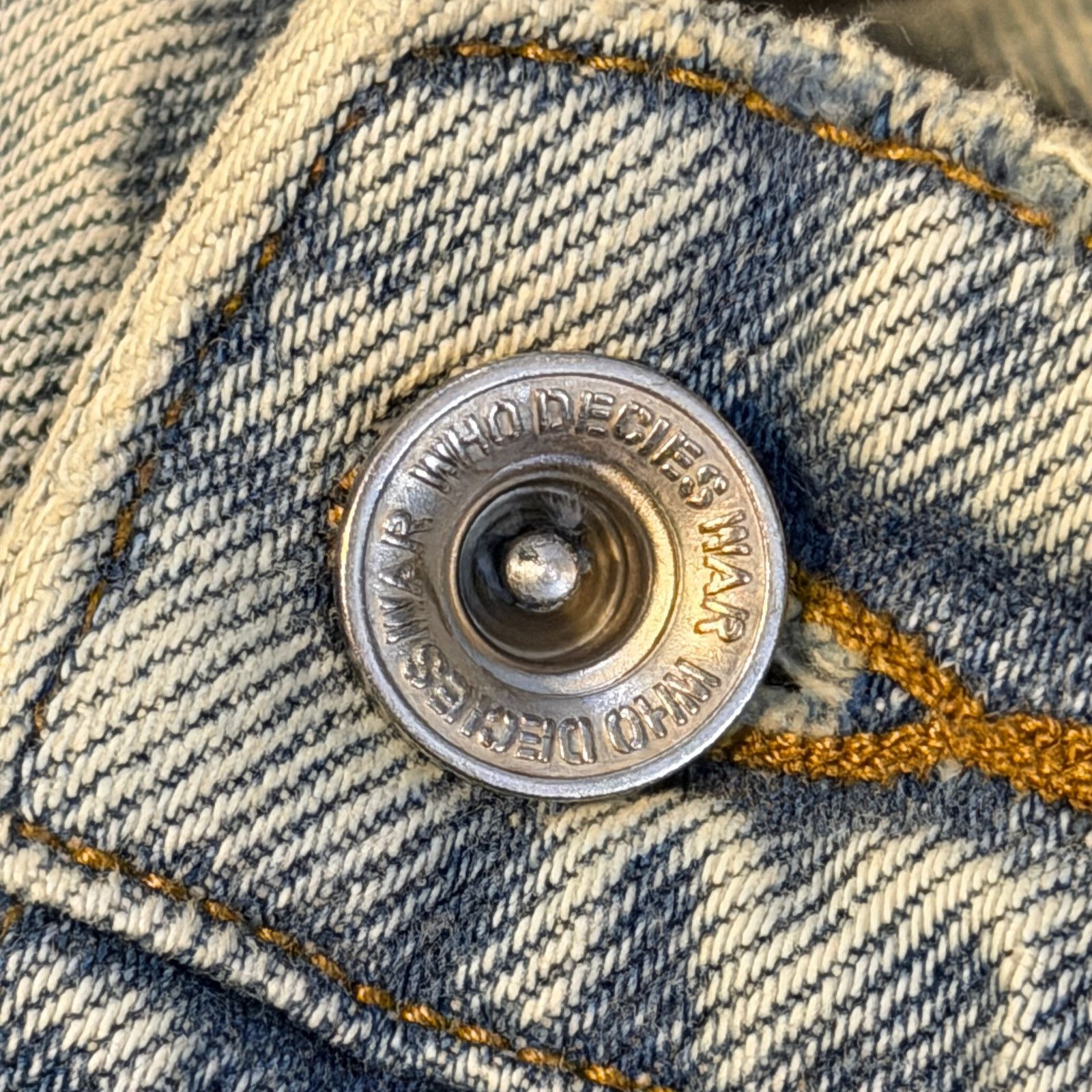 Who Decides War Who Decides War Gnarly Denim Jean Size US 36 / EU 52 - 8 Thumbnail