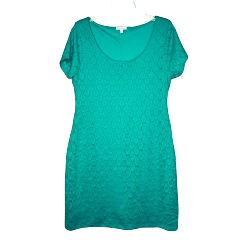 Isaac Mizrahi Isaac Mizrahi Green Knit Eyelet Shift Dress XL NWT Designer Size XL / US 12-14 / IT 48-50 - 3 Thumbnail