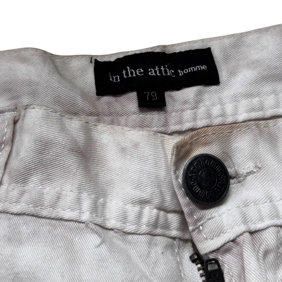 In The Attic × Japanese Brand × Vintage 🔥PUNK GEAR🔥 In The Attic 3/4 Chameleon Multi pocket Pants Size 34" / US 12 / IT 48 - 2 Thumbnail