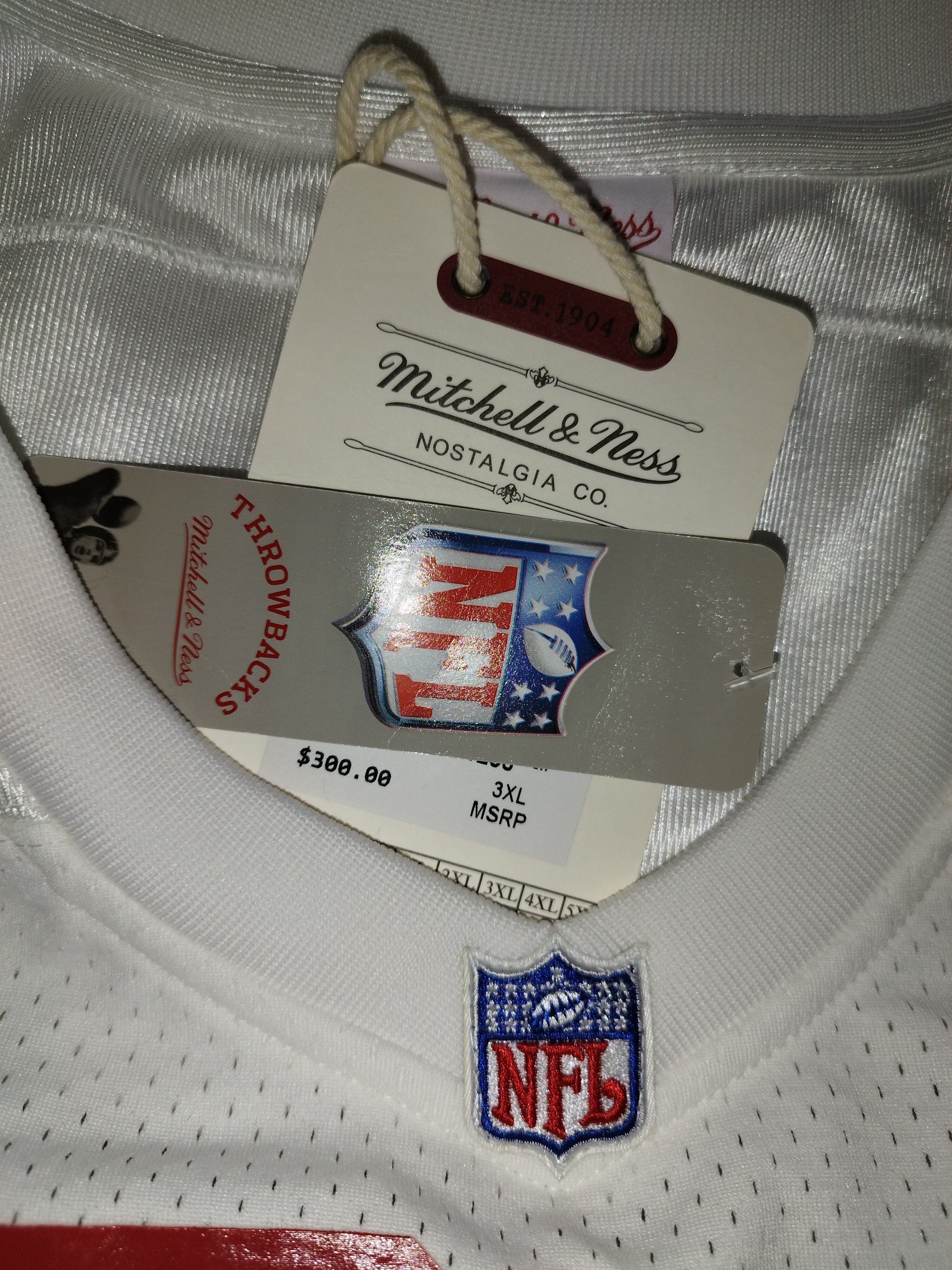 Mitchell & Ness Authentic Deion Sanders Mitchell Ness 1991 Falcons Jersey Size US XXL / EU 58 / 5 - 5 Thumbnail
