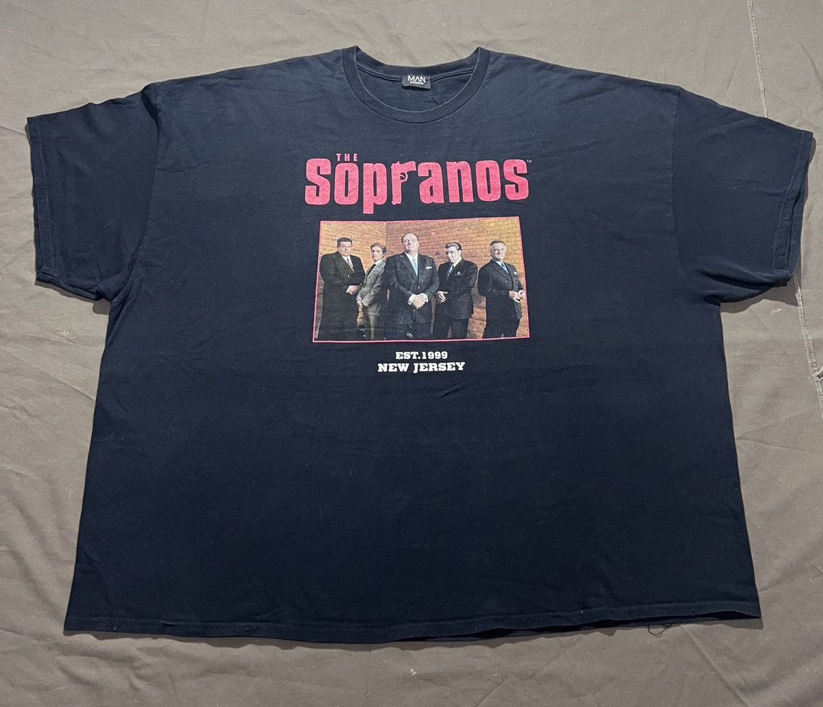 Other Vintage Y2K Sopranos Promo Movie Tee 5XL Oversized Size US XXL / EU 58 / 5 - 2 Thumbnail