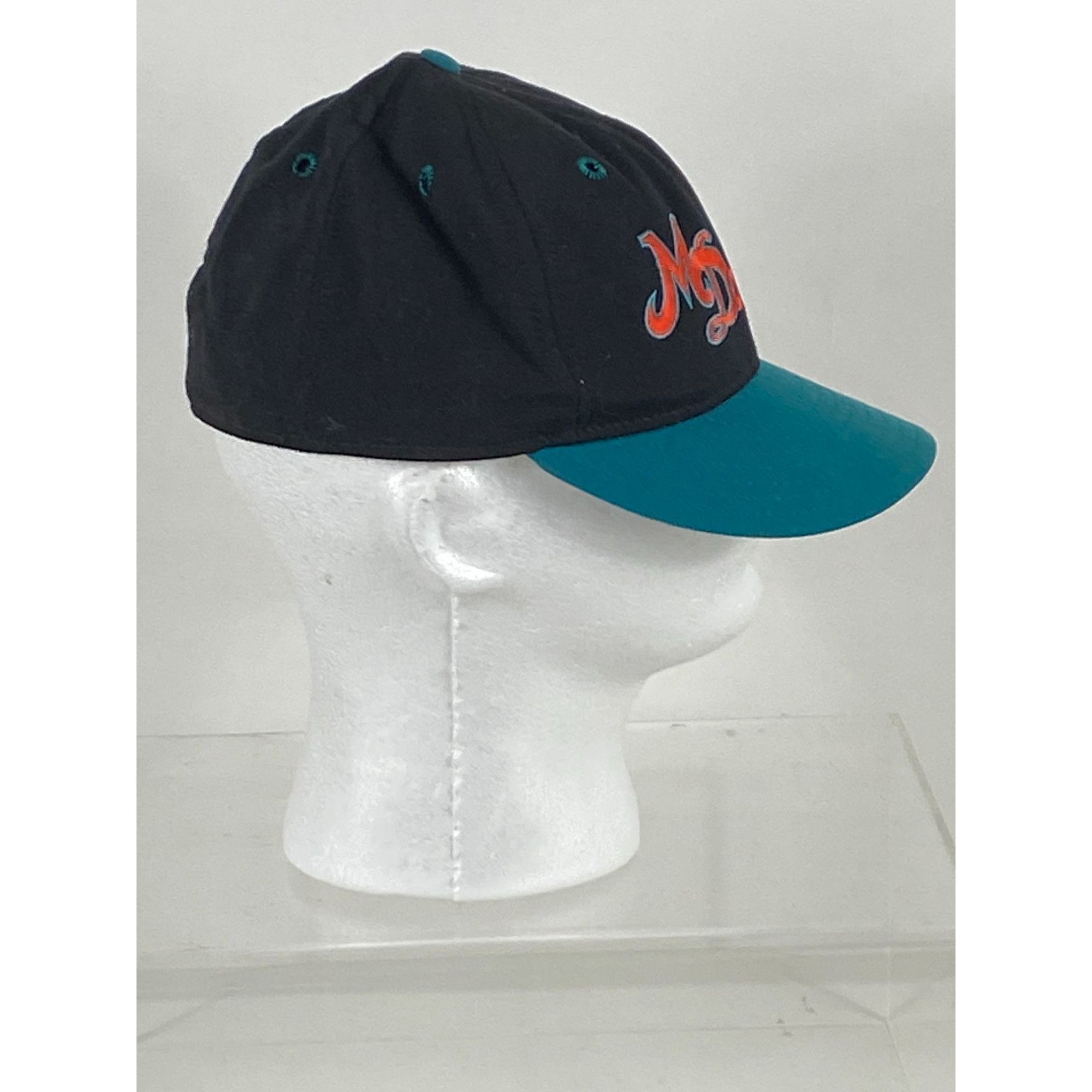 New Era VTG New Era 5950 Team NFL Miami Dolphins 100% Wool Fitted Ha Size ONE SIZE - 3 Thumbnail