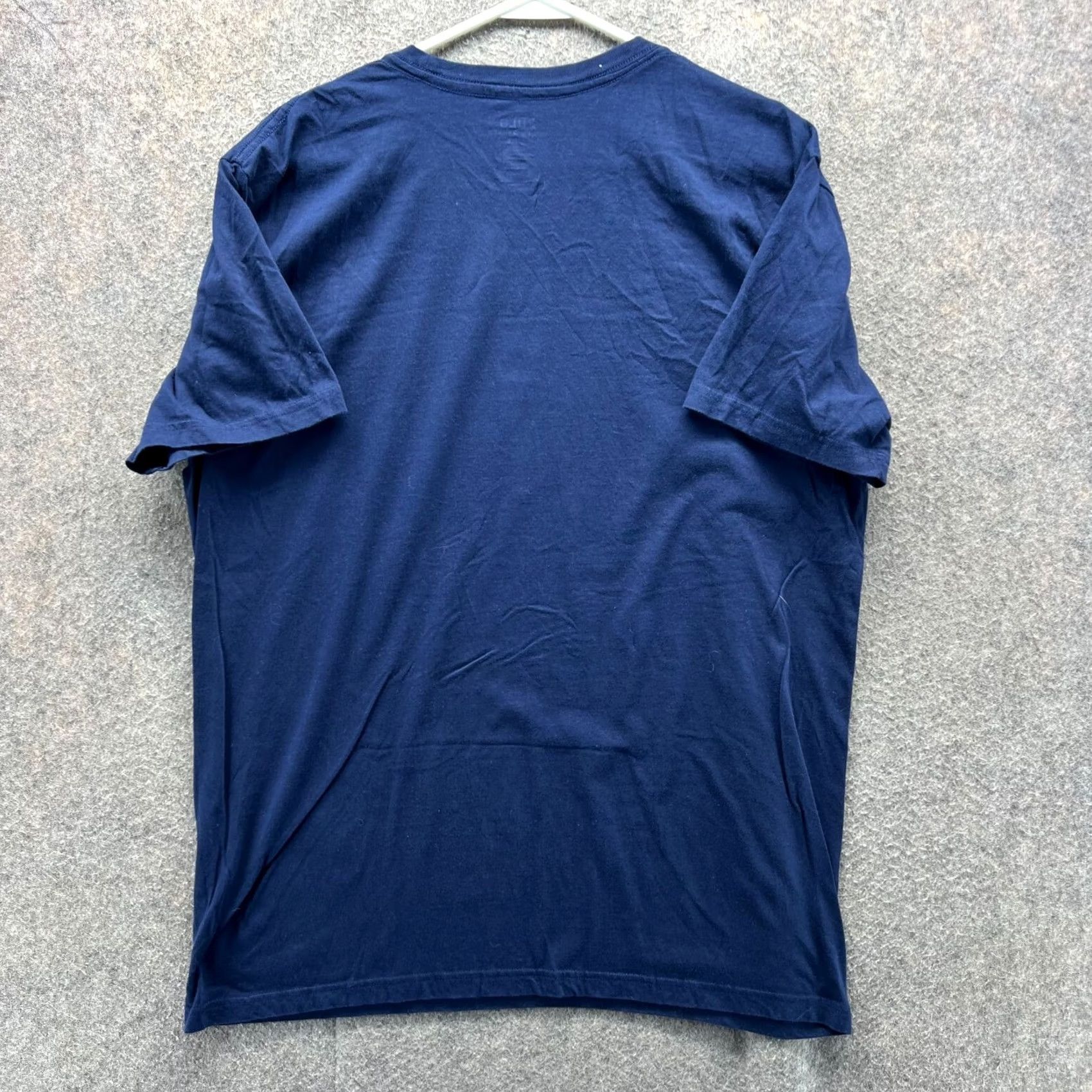 Polo Ralph Lauren Polo Ralph Lauren Shirt Mens Large Navy Blue Crewneck Cotton Pony Tee Size US L / EU 52-54 / 3 - 2 Thumbnail