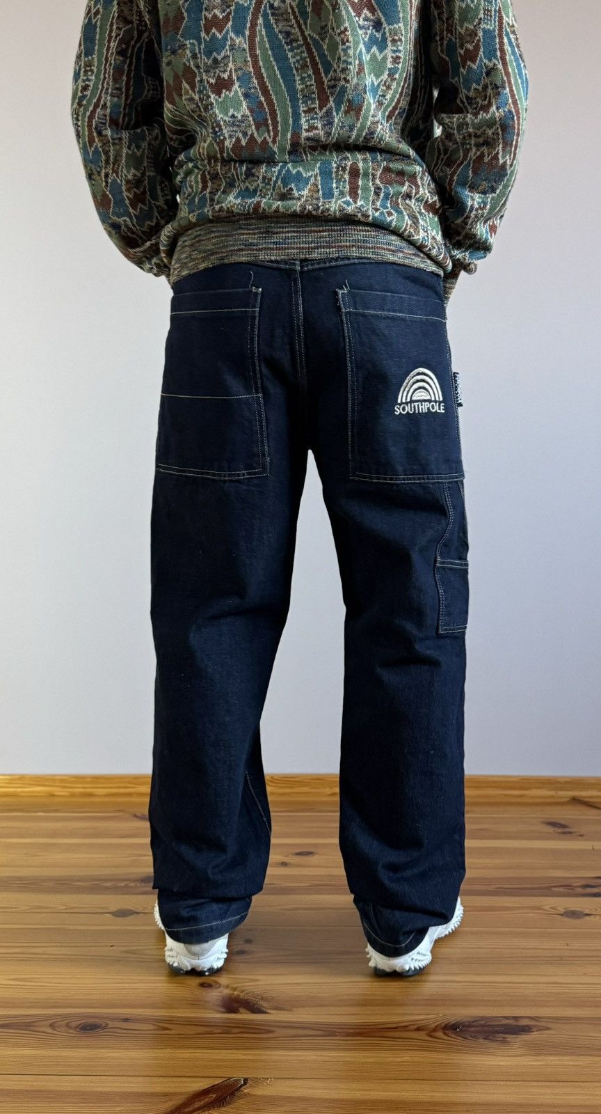 Southpole Southpole Denim Pants Hip Hop Baggy Work Jeans Y2K Size US 34 / EU 50 - 1 Thumbnail