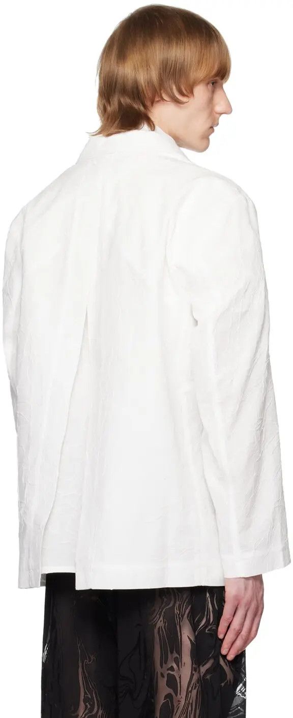LGN LOUIS GABRIEL NOUCHI White classic cut blazer Size US M / EU 48-50 / 2 - 3 Thumbnail
