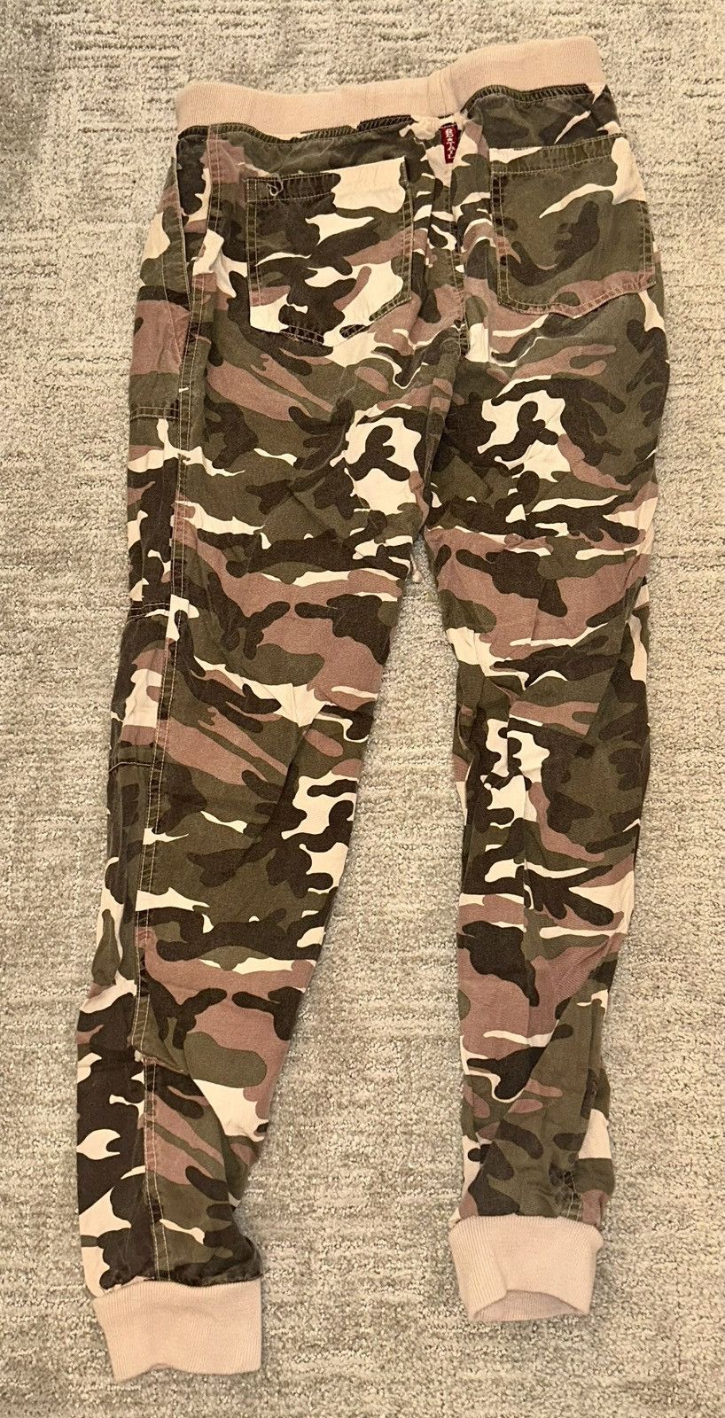 Hard Tail Hard Tail pink camo jogger pants Size 26" / US 2 / IT 38 - 3 Thumbnail