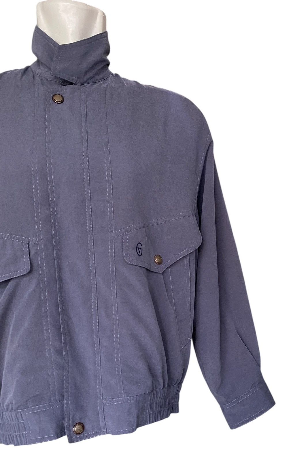 Gianni Valentino Vintage GIANNI VALENTINO Light Zipper Jacket Size US M / EU 48-50 / 2 - 2 Thumbnail