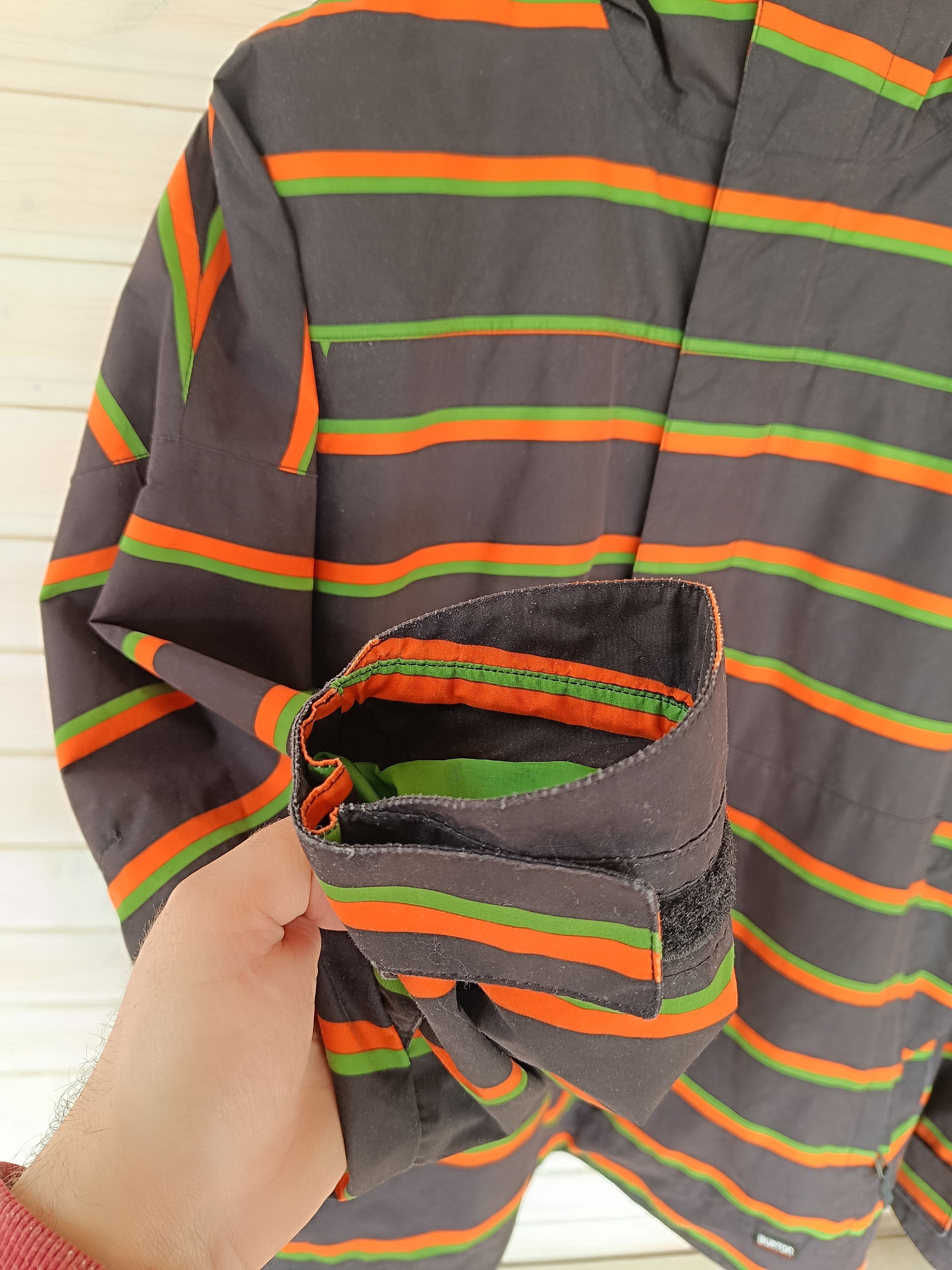 Burton BURTON Dryride Launch Striped Ski Snowboard Winter Jacket M Size US M / EU 48-50 / 2 - 4 Thumbnail