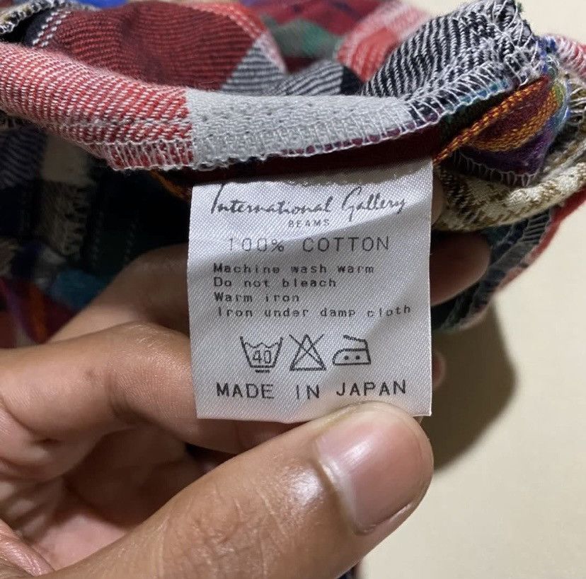 Beams Plus × Flannel × Japanese Brand International Gallery By BEAMS Patchwork Flannel Shirt Size US S / EU 44-46 / 1 - 5 Thumbnail