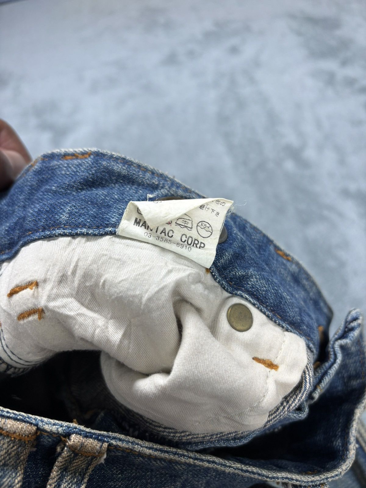 Le Grande Bleu (L.G.B.) L.G.B Flared Denim Pants. S012 Size US 28 / EU 44 - 9 Thumbnail