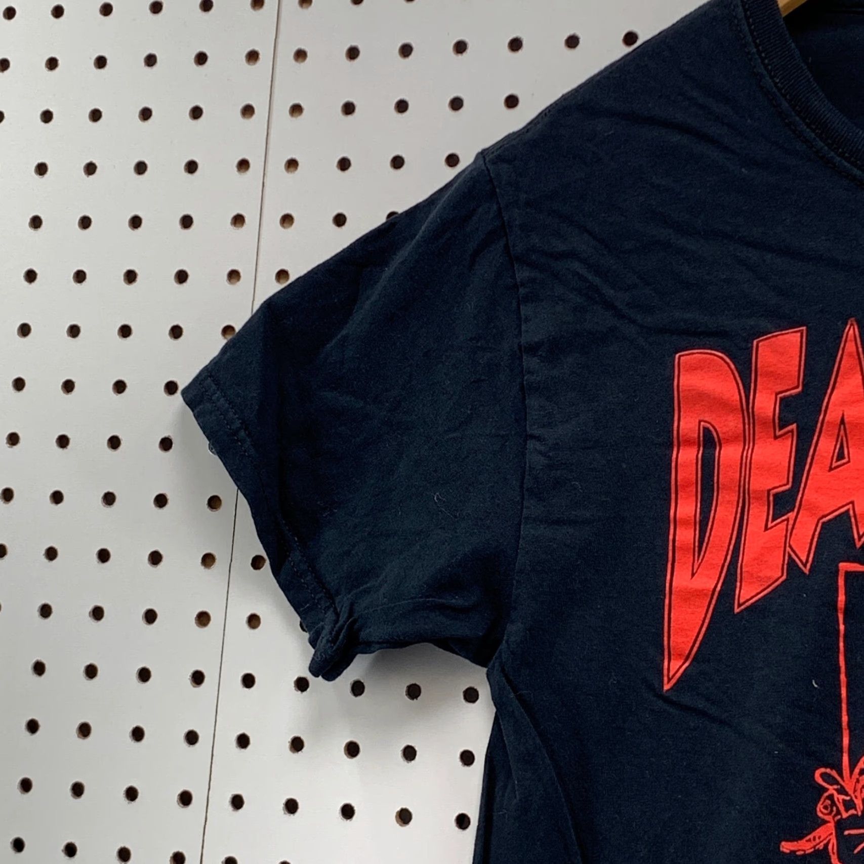 Vintage VINTAGE Death Row Records Mens Short Sleeve Shirt Black Small Red Lettering Size US S / EU 44-46 / 1 - 4 Thumbnail
