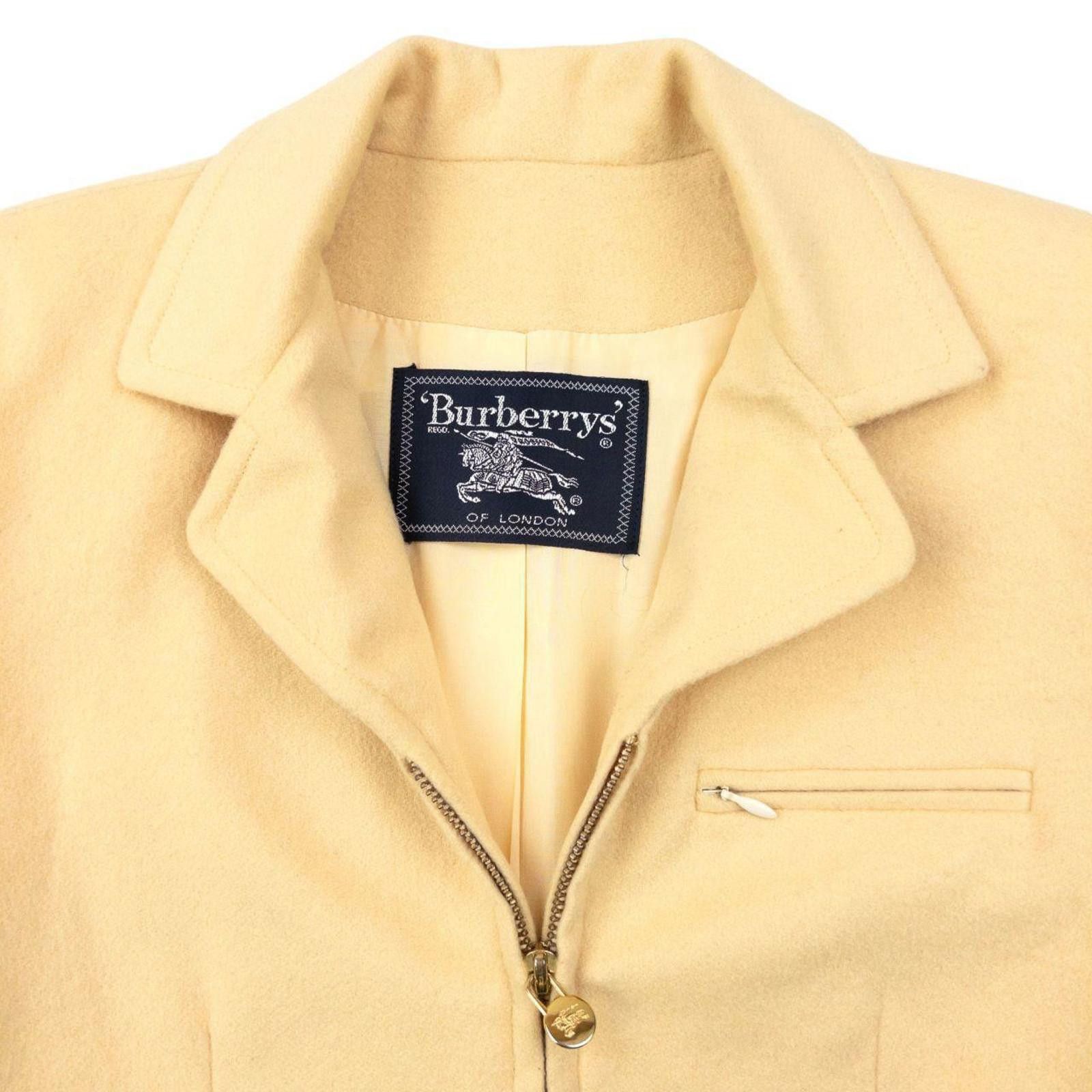 Burberry Vintage 90s Burberry Wool Jacket Womens Size M Size M / US 6-8 / IT 42-44 - 3 Thumbnail