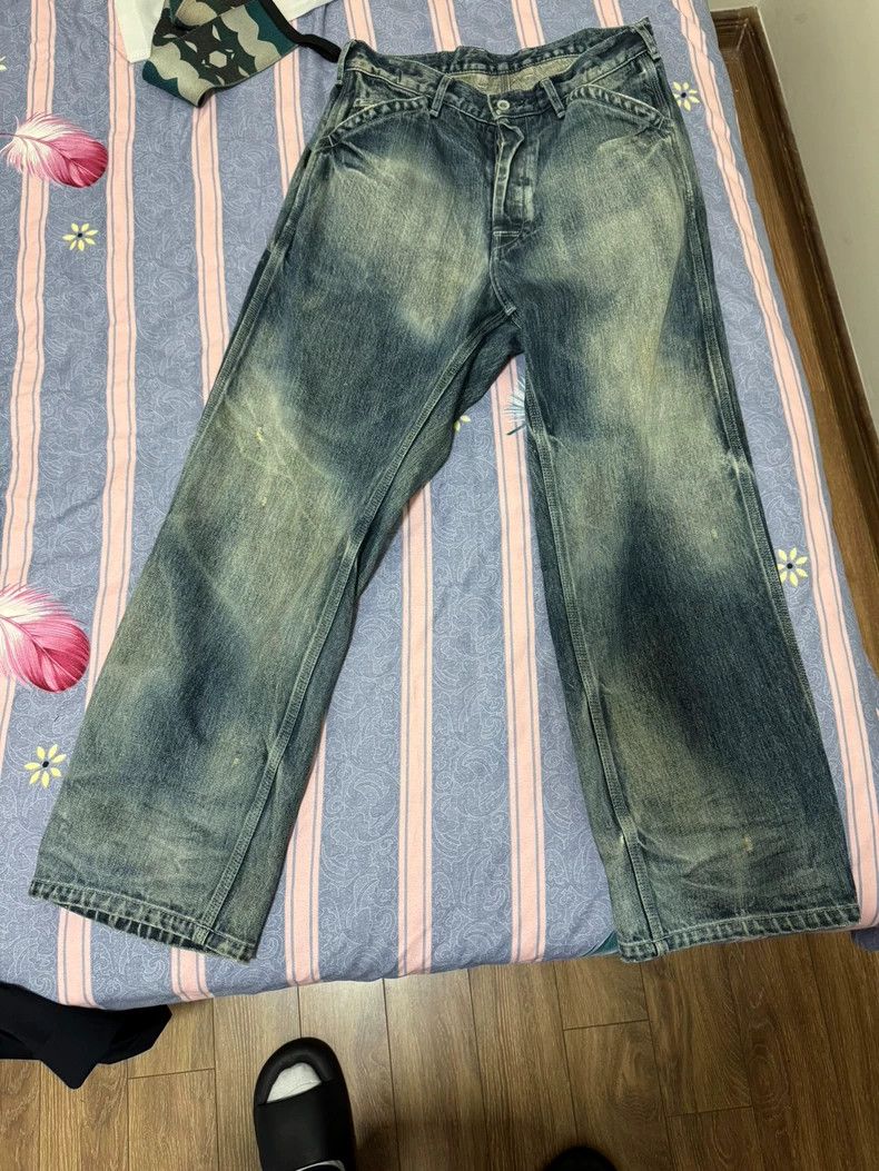 Neighborhood Neighborhood 19aw Savage Nevada Jeans S - dmc Size US 27 - 1 Thumbnail