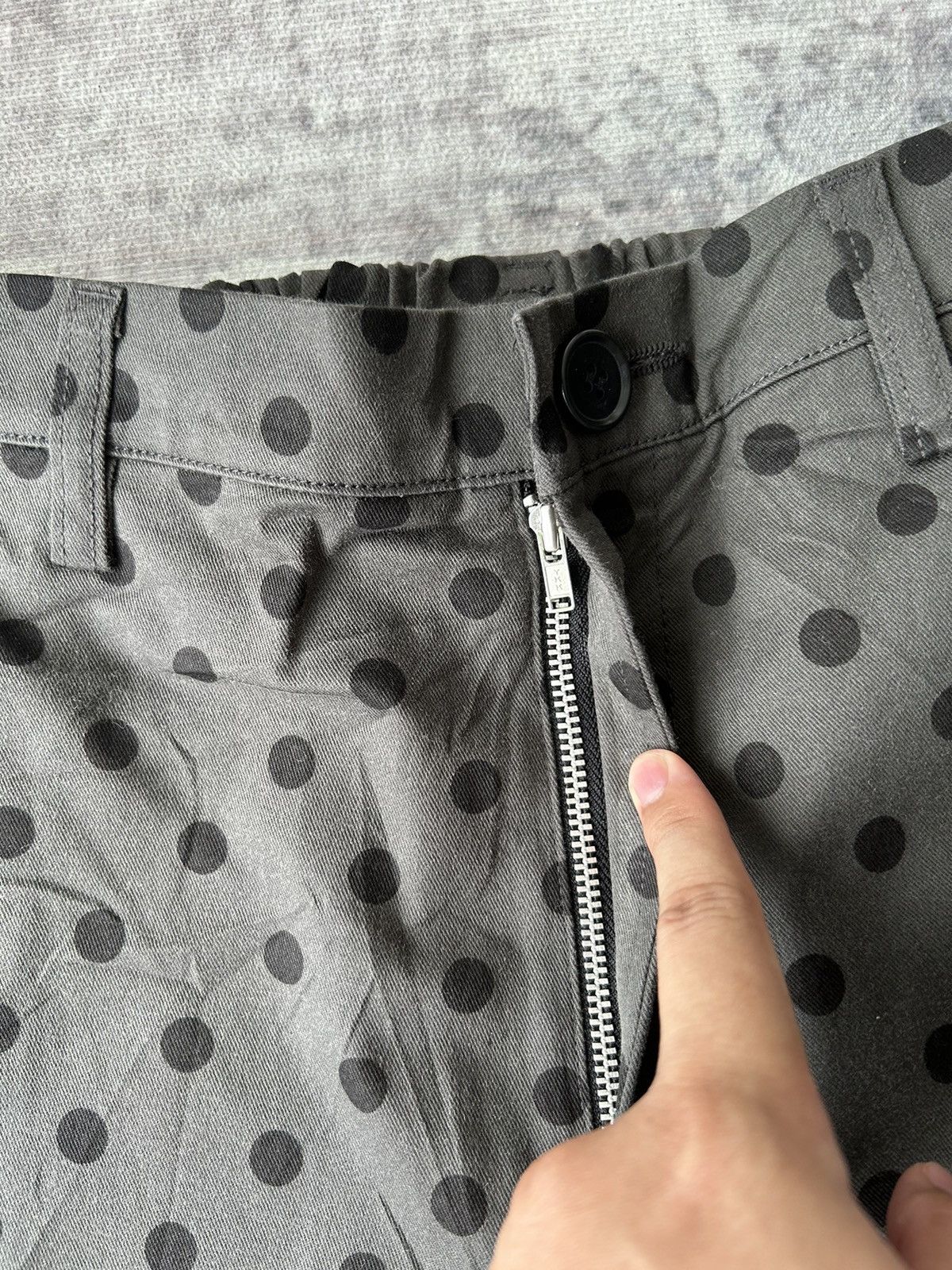 Yohji Yamamoto Yohji Yamamoto Polka Dot Pants Size US 28 / EU 44 - 7 Thumbnail