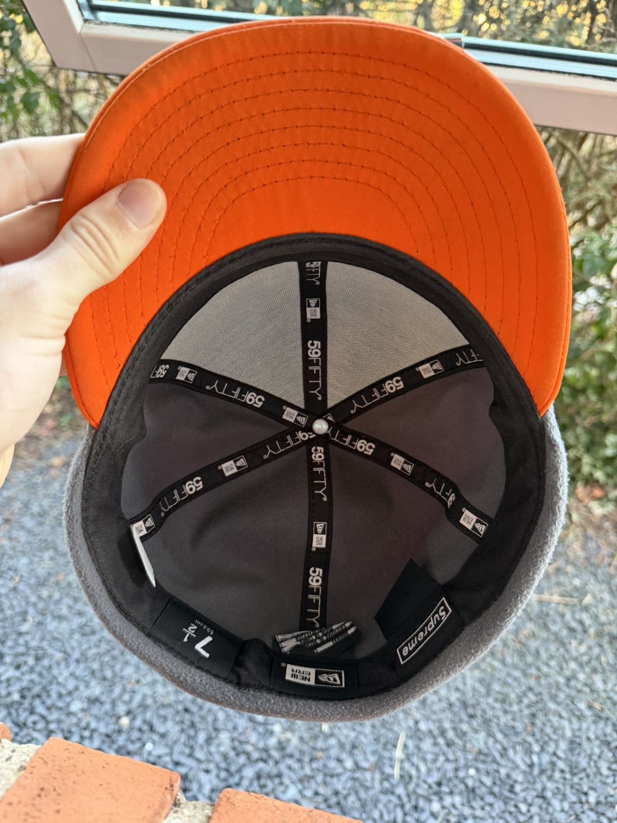 New Era × Supreme Supreme Orange Cap FW (20) Size ONE SIZE - 11 Thumbnail