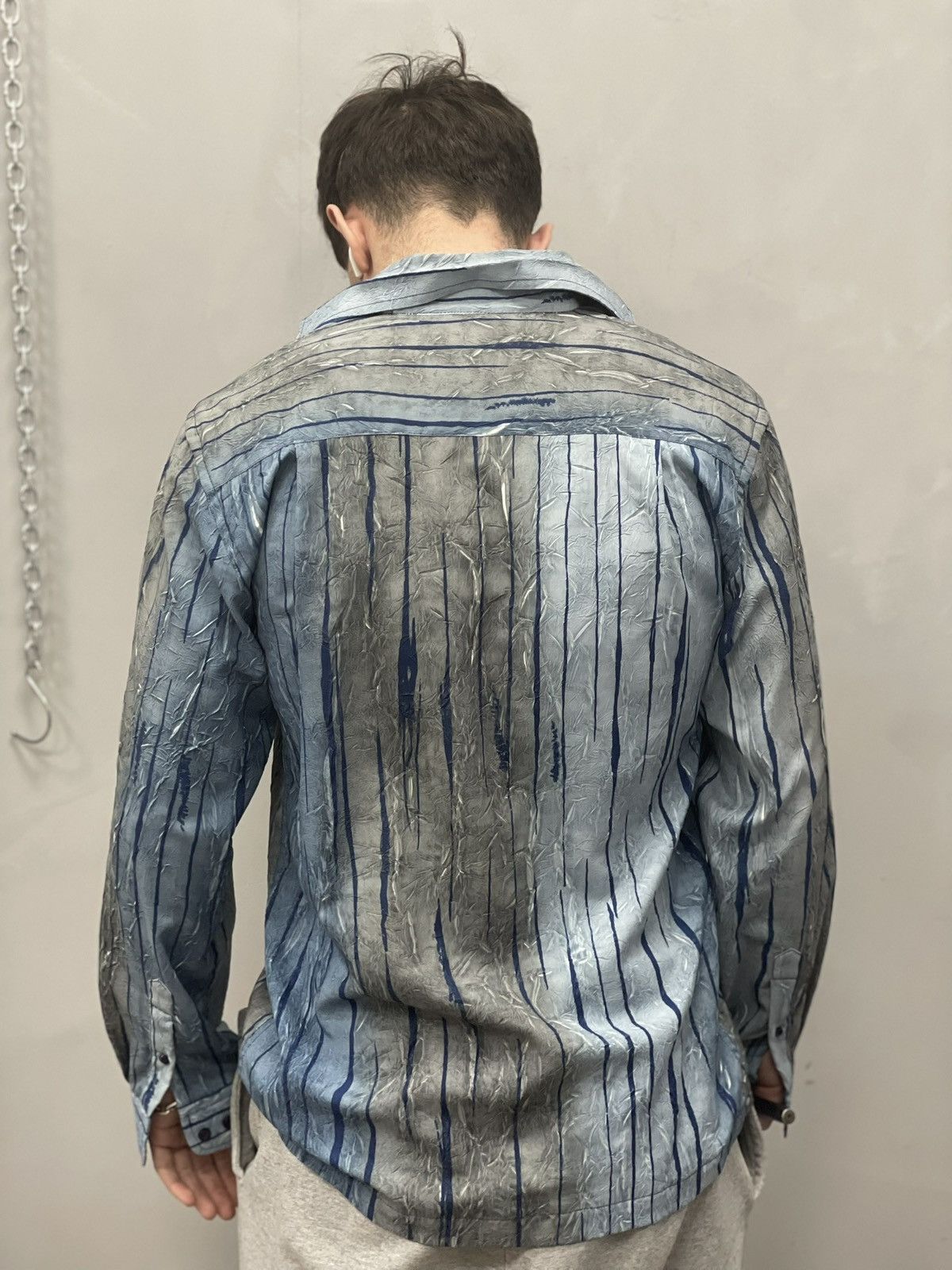 Issey Miyake × Vintage ASYMMETRIC shirt button up ISSEY STYLE JAPAN BRAND Y2K Size US S / EU 44-46 / 1 - 10 Thumbnail