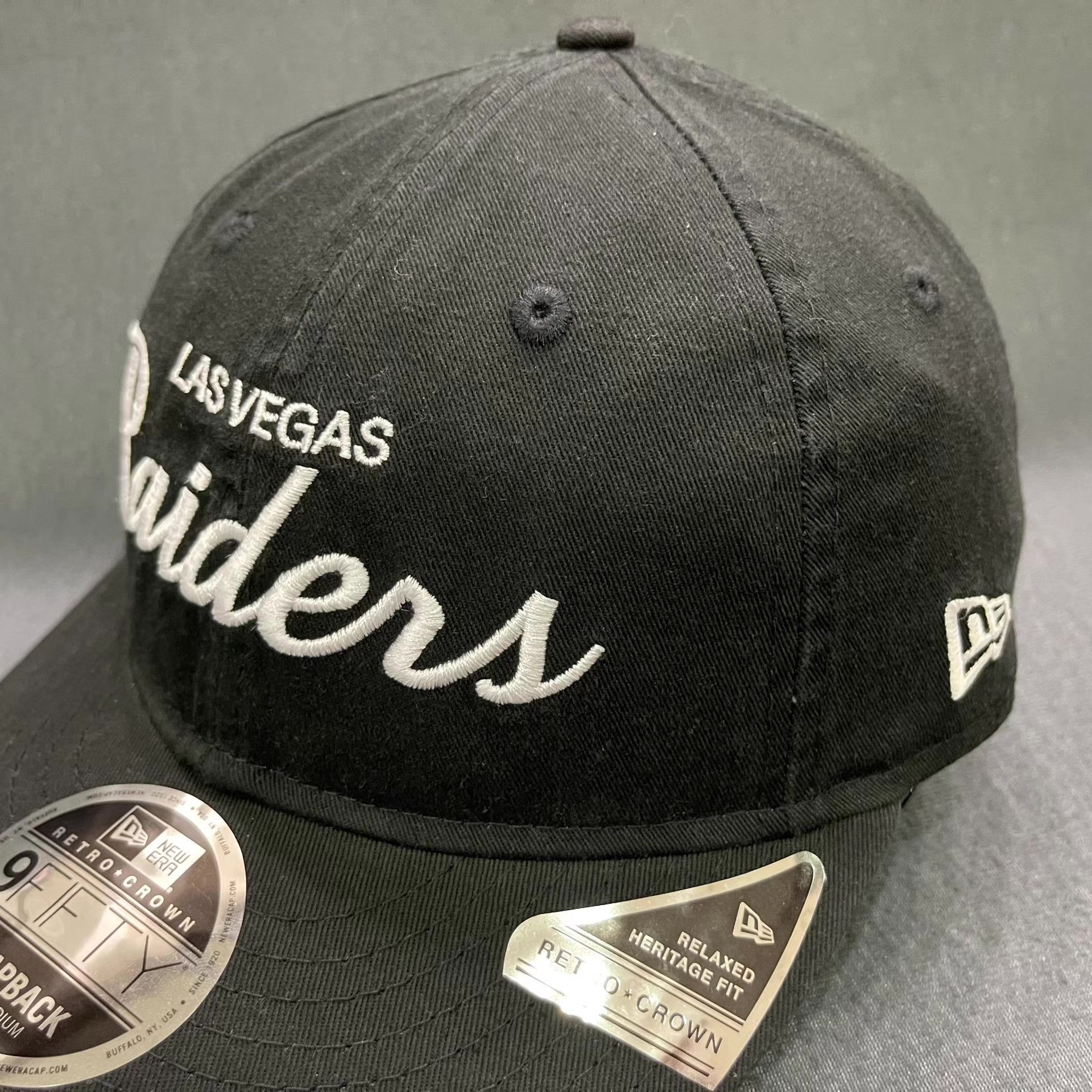 New Era New Era x NFL Las Vegas Raiders Curved Brim Cap Q5 Size ONE SIZE - 6 Thumbnail
