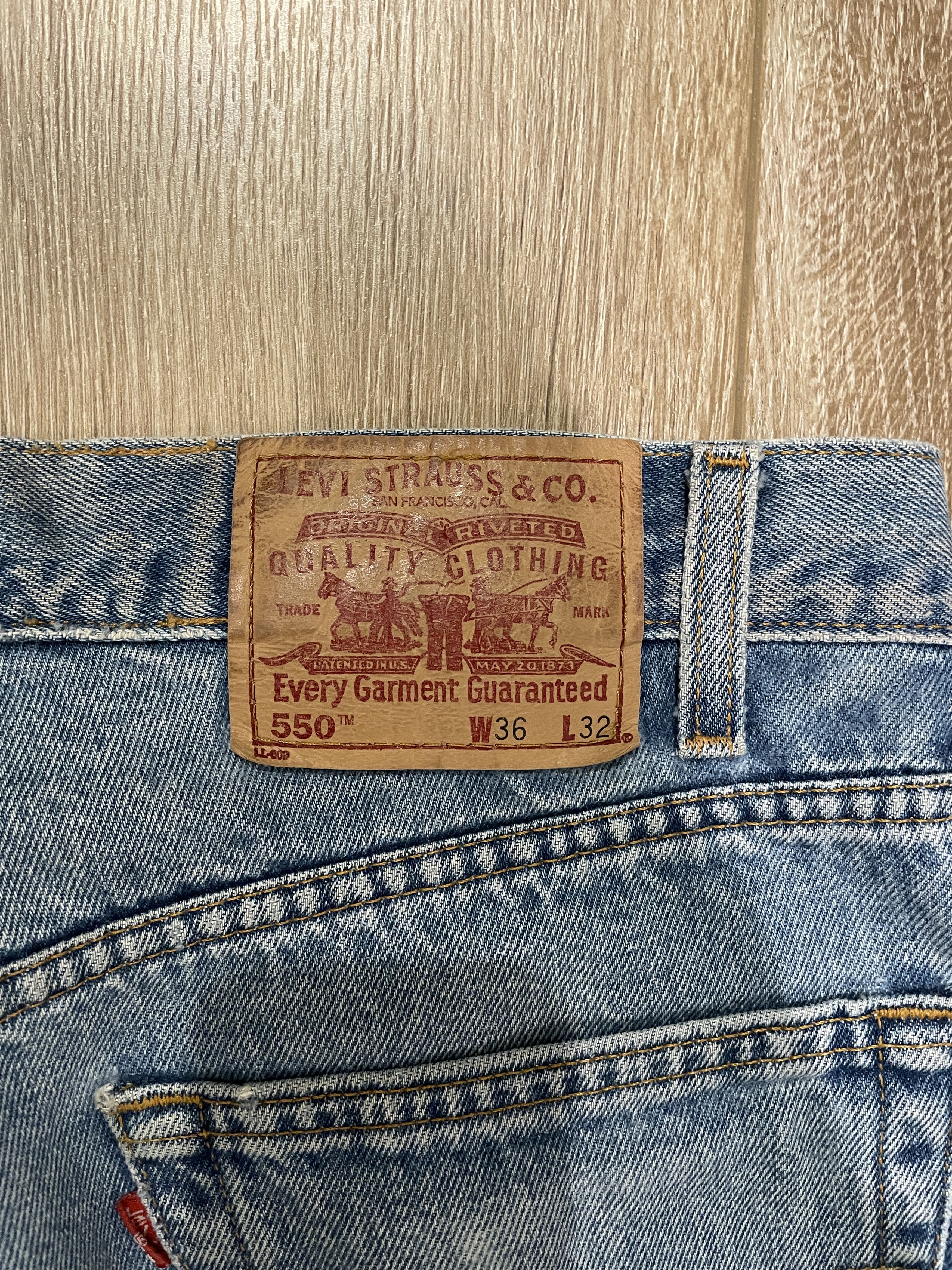 Levi's Levis vintage 550 Size US 34 / EU 50 - 3 Thumbnail