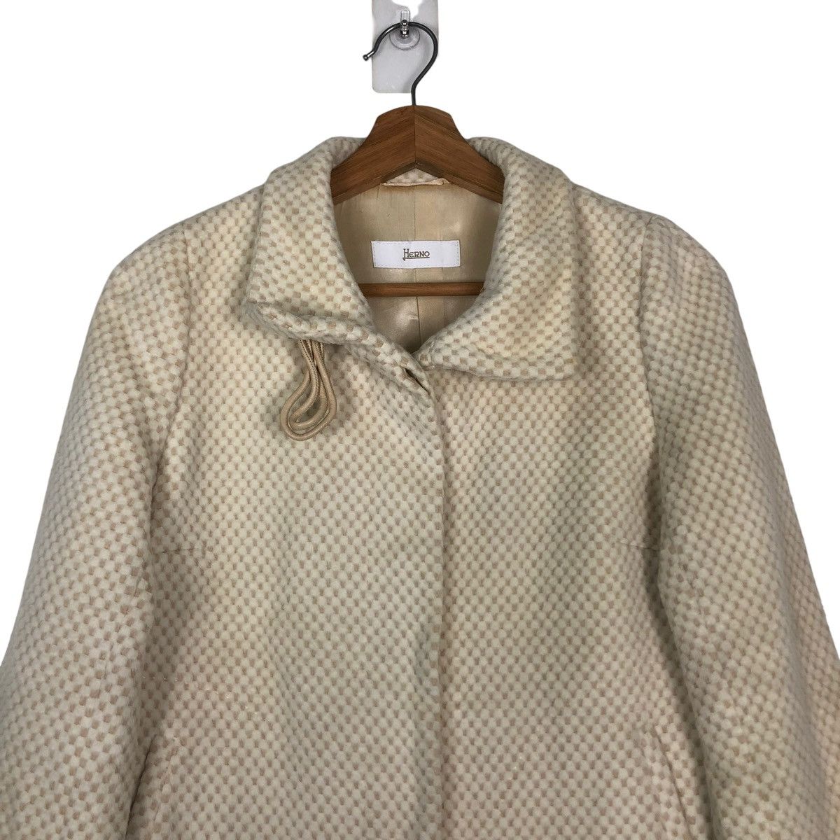 Herno 🔥VINTAGE CROPPED COATS JACKET HERNO ITALY Size M / US 6-8 / IT 42-44 - 3 Thumbnail