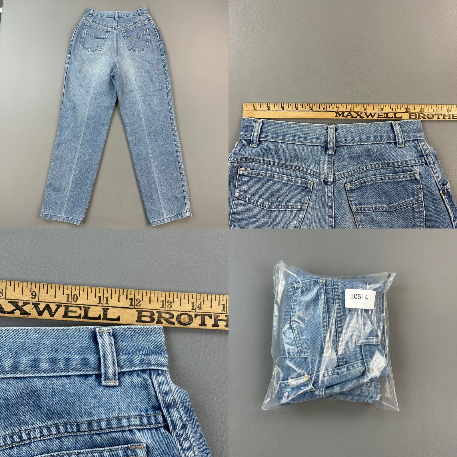 Sears VINTAGE Sears Jeans Women's 12 26x29 Medium Wash High Rise Classic Mom Talon Zip Jeans Women Mens? Size 34" / US 12 / IT 48 - 8 Thumbnail