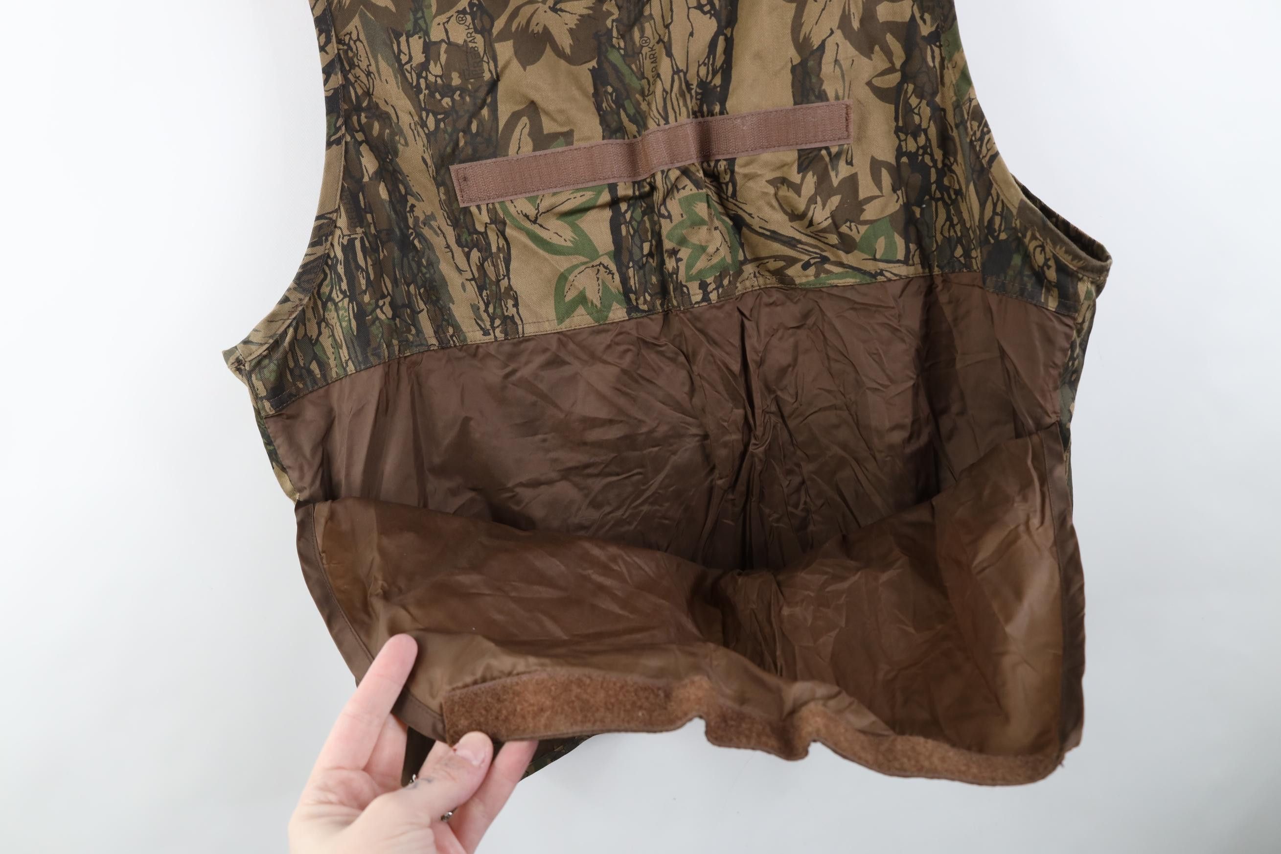 Vintage Vintage 90s Y2K Streetwear Camouflage Hunting Vest Jacket Size US L / EU 52-54 / 3 - 11 Thumbnail