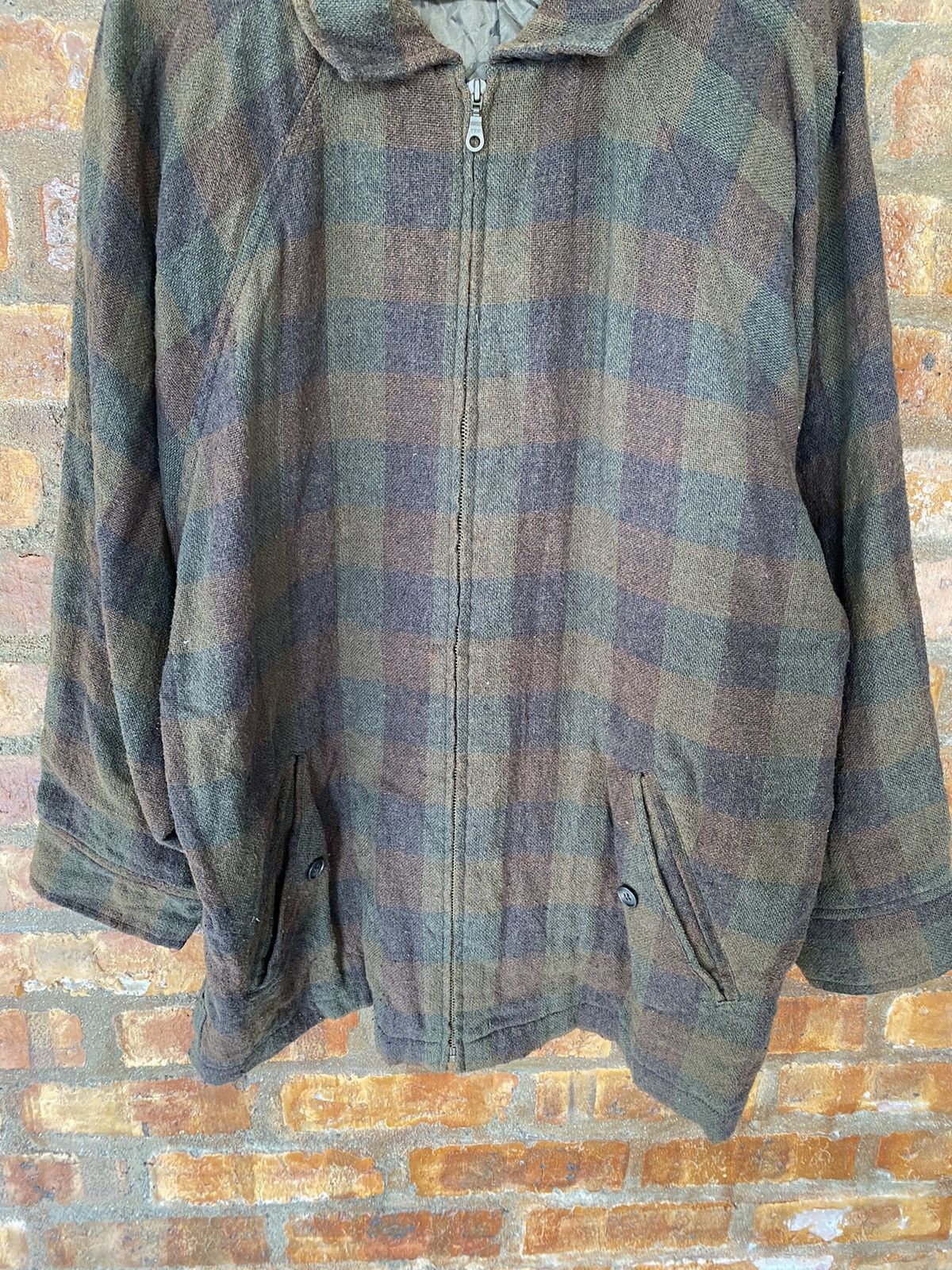 Swagger AW1999 Checked wool jacket Size US XL / EU 56 / 4 - 4 Thumbnail
