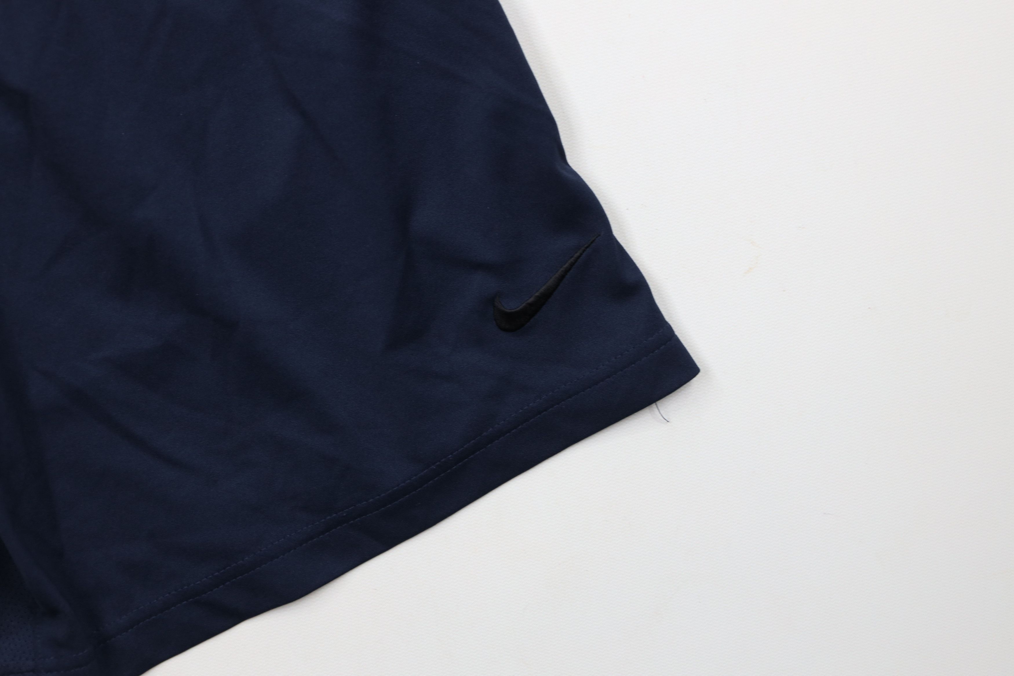 Nike × Vintage Vintage Y2K Nike Scott Mini Swoosh Gym Shorts Dark Blue Size US 32 / EU 48 - 5 Thumbnail